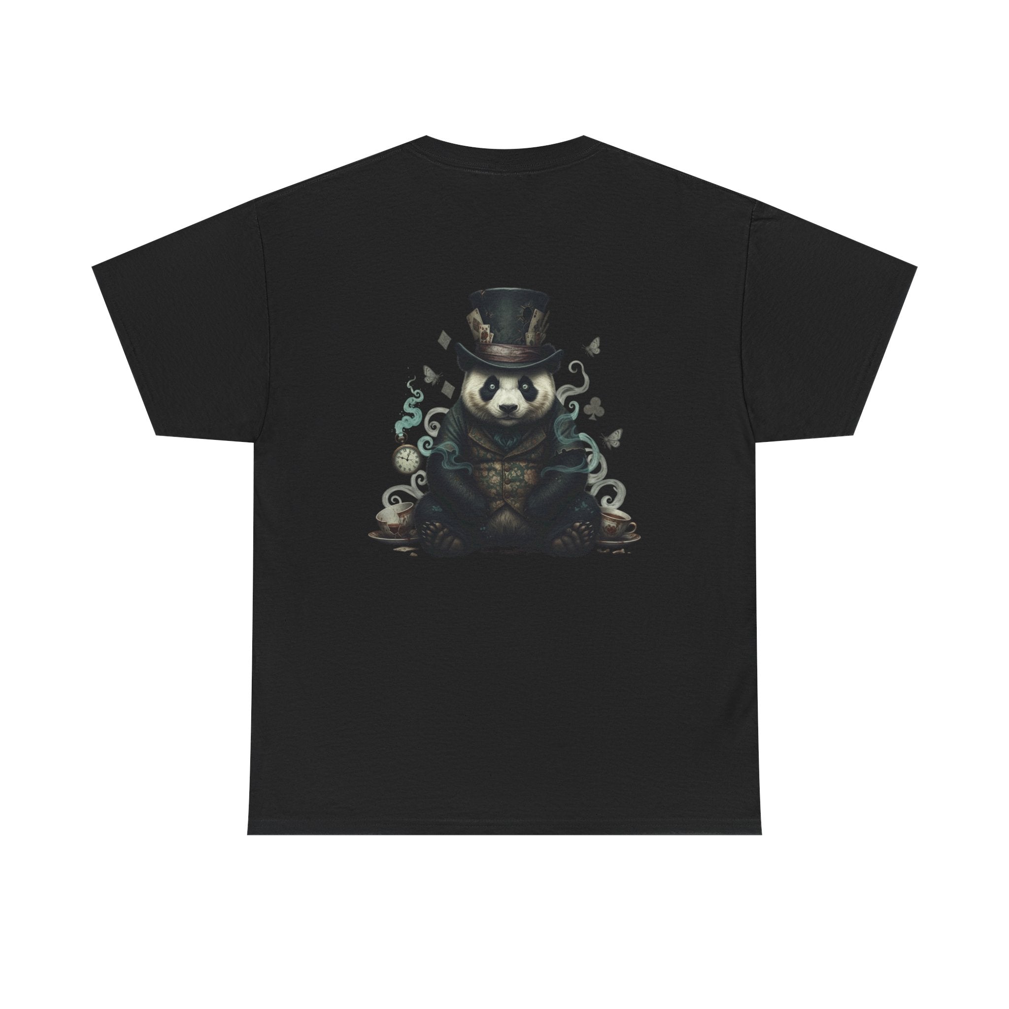 Panda Gentleman T-Shirt — Top Hat Steampunk Panda Graphic Tee