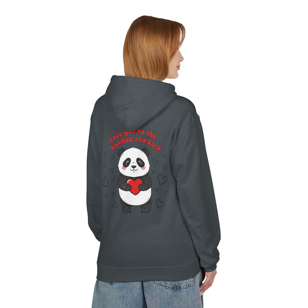 Valentine's Panda 'Love You to the Bamboo and Back' Hoodie