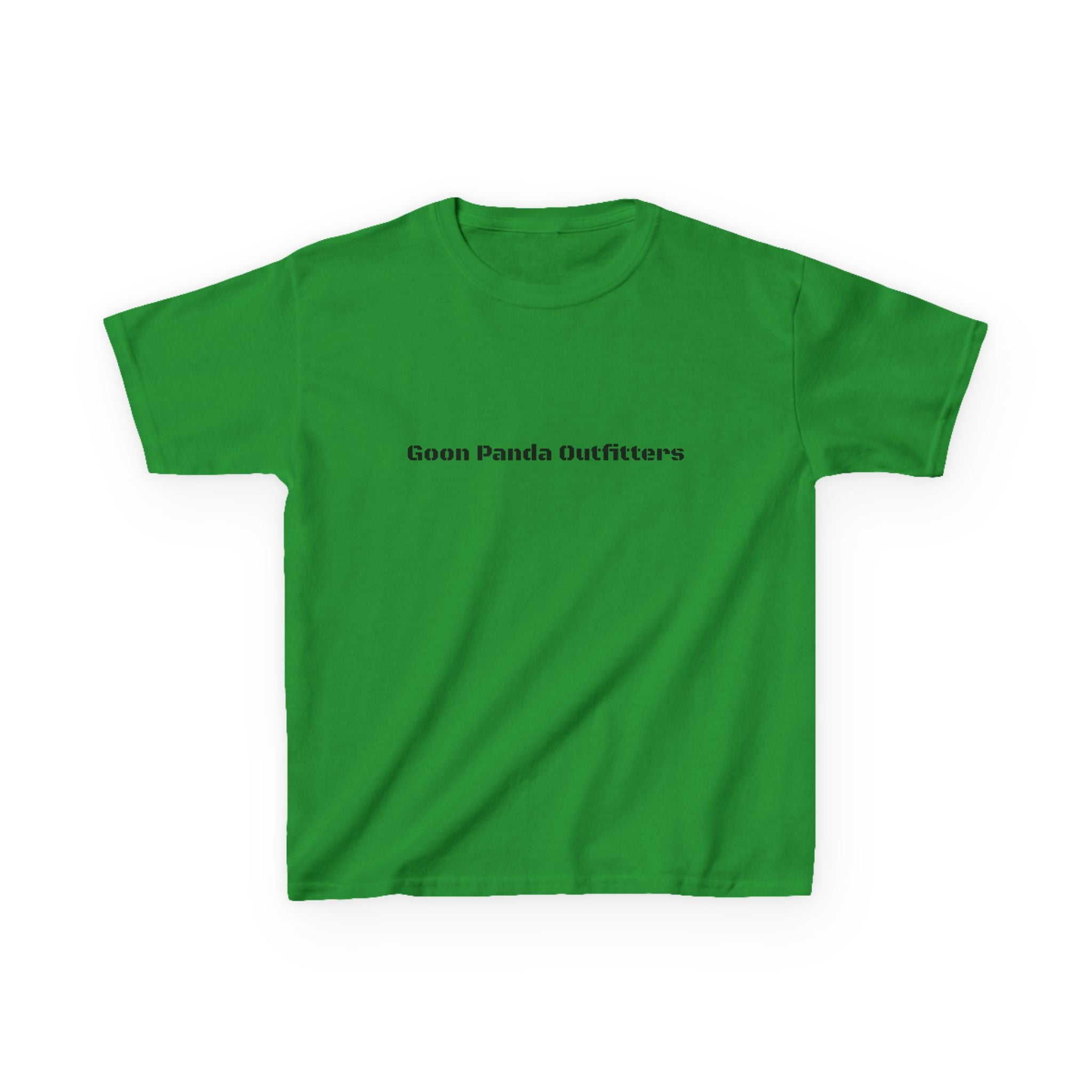 Kids Panda Soccer T‑Shirt — "Goon Panda Outfitters" Graphic Tee