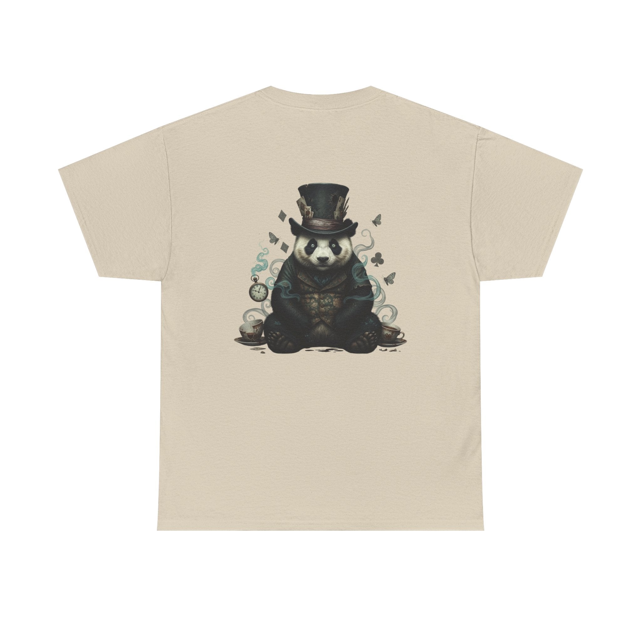 Panda Gentleman T-Shirt — Top Hat Steampunk Panda Graphic Tee