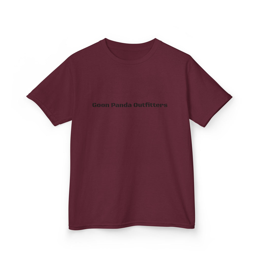 Kids Panda Soccer T‑Shirt — "Goon Panda Outfitters" Graphic Tee