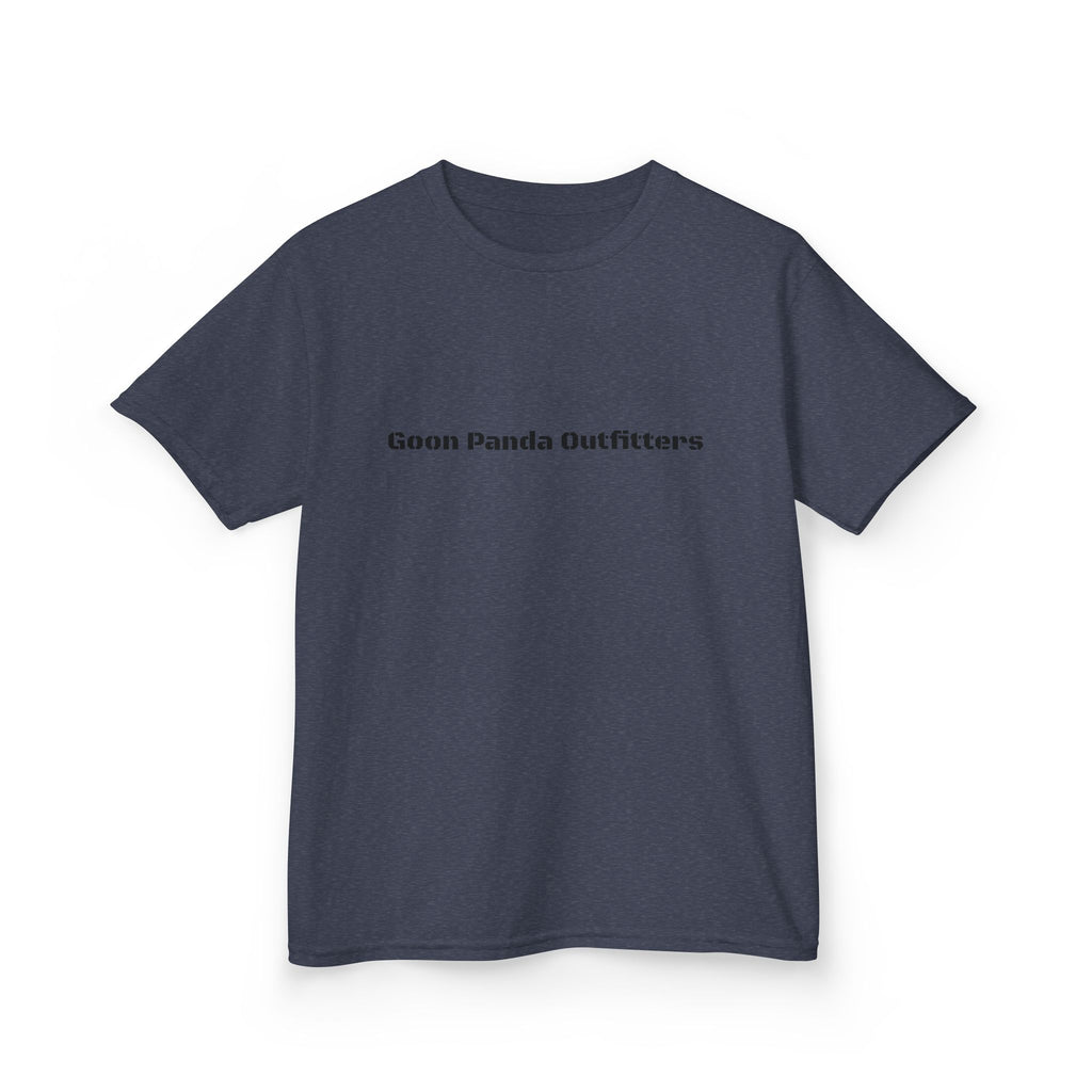 Kids Panda Soccer T‑Shirt — "Goon Panda Outfitters" Graphic Tee