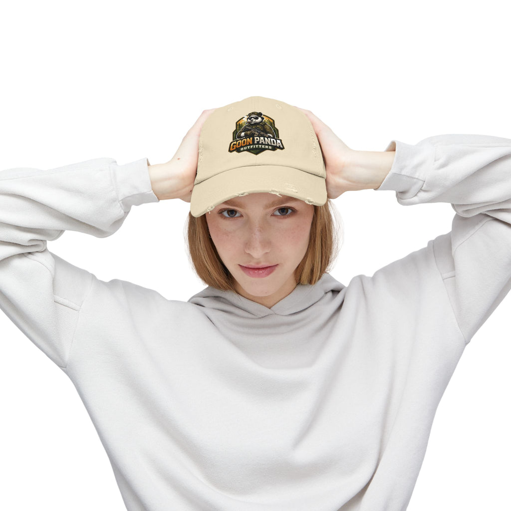 Goon Panda Outfitters Distressed Baseball Cap