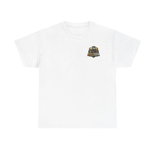 Crankin' My Hawg T-Shirt — Panda Biker Graphic Tee
