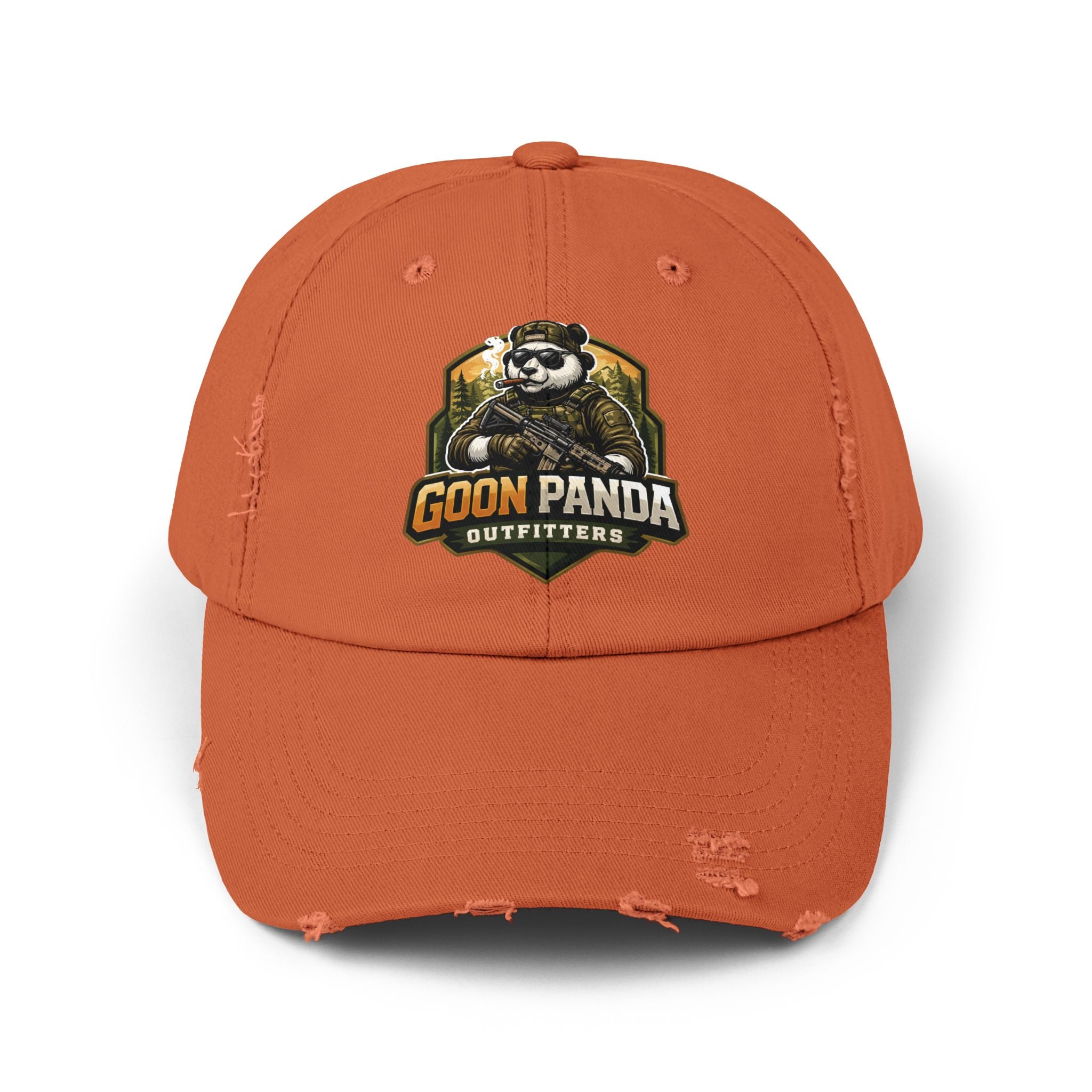Goon Panda Outfitters Distressed Baseball Cap