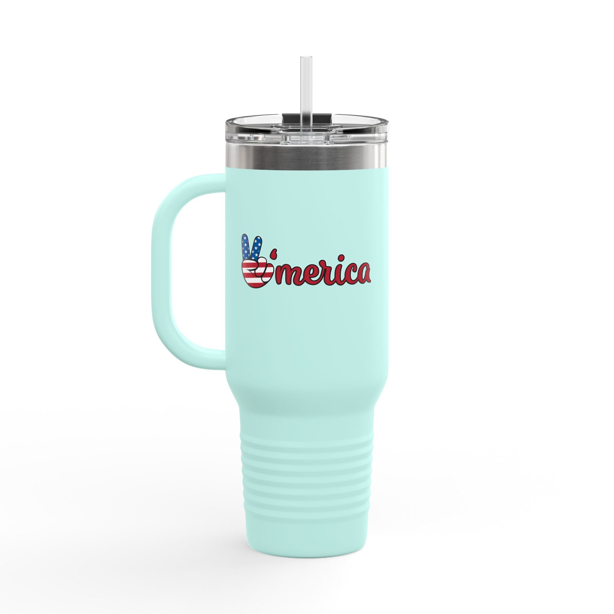 40oz Insulated Travel Mug - Goon Panda Outfitters Logo Stainless Tumbler