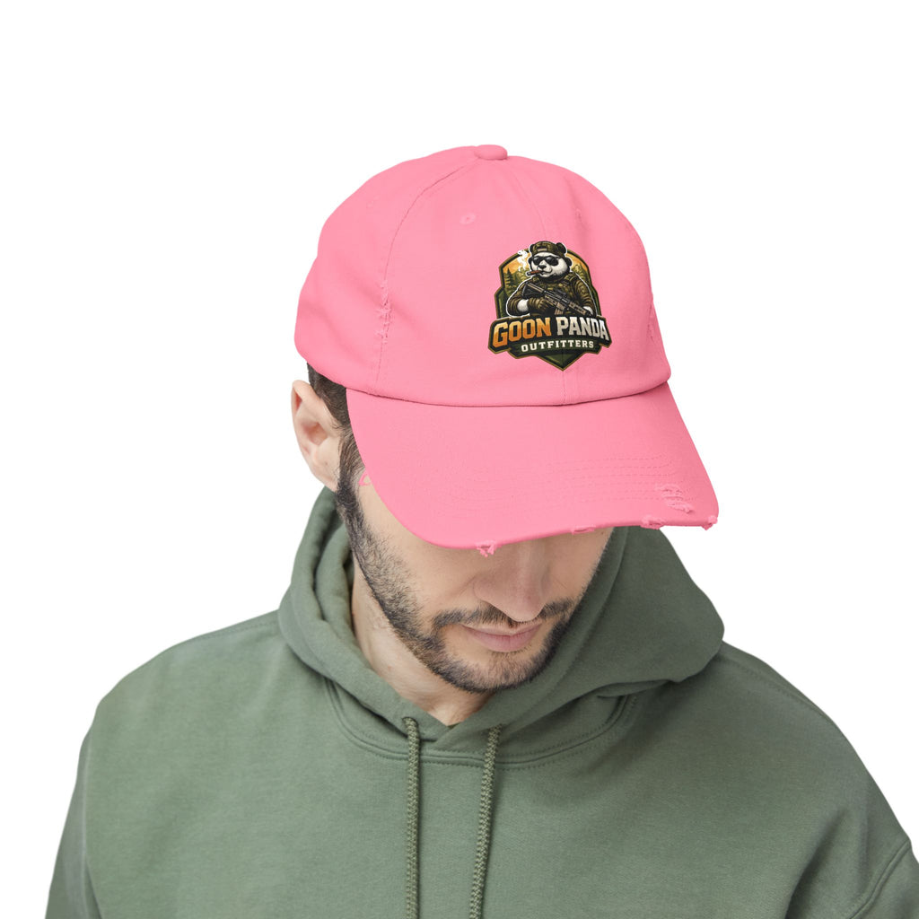 Goon Panda Outfitters Distressed Baseball Cap