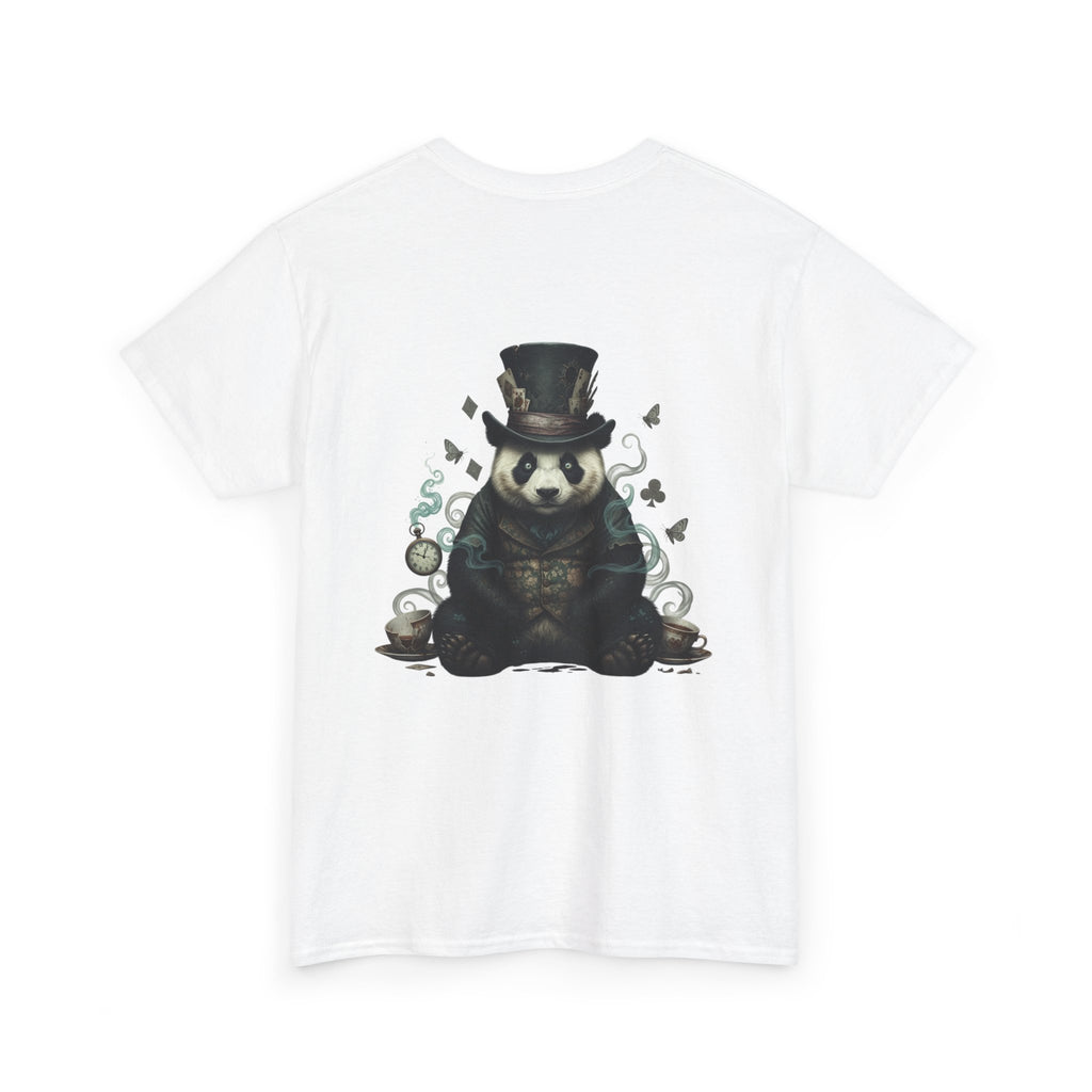 Panda Gentleman T-Shirt — Top Hat Steampunk Panda Graphic Tee