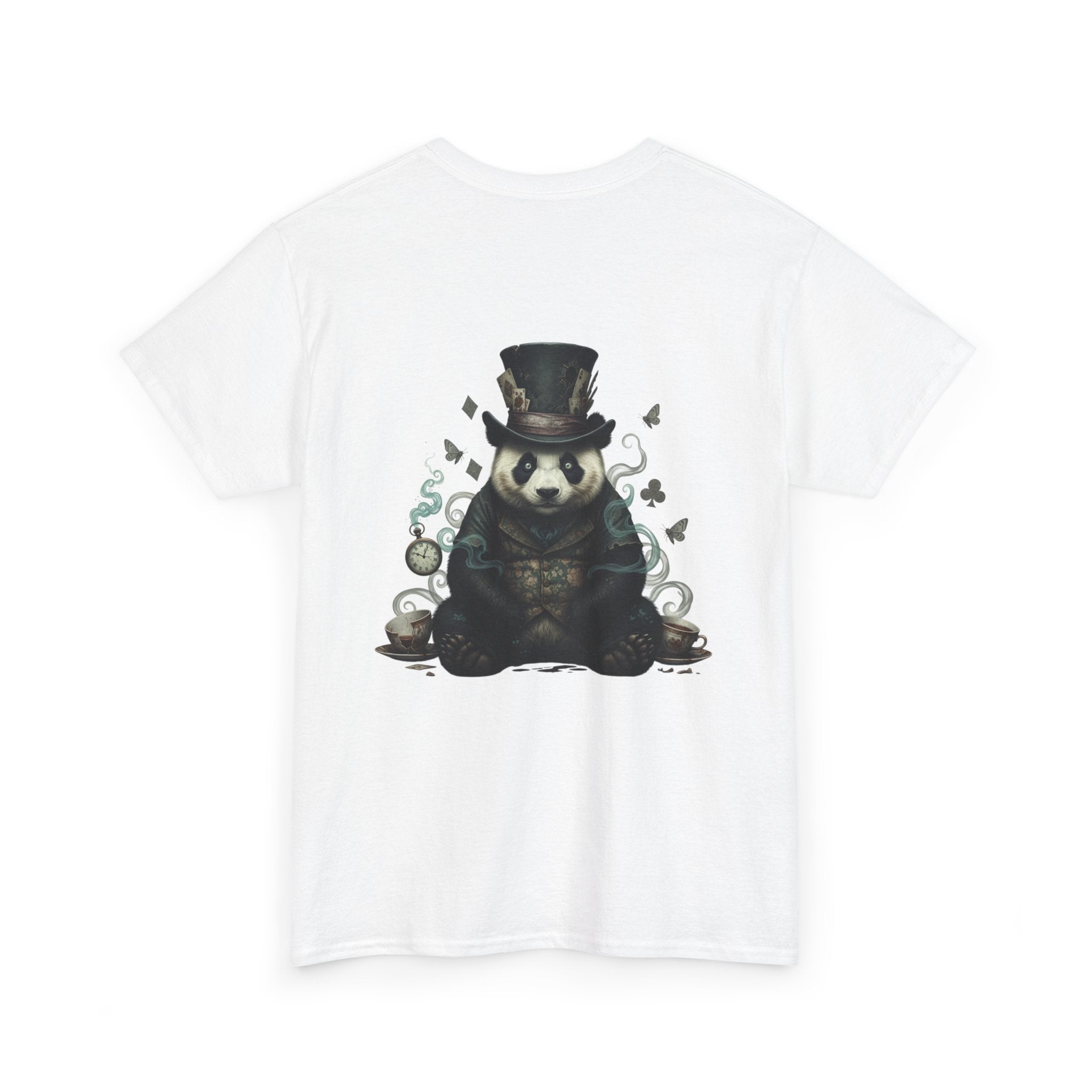 Panda Gentleman T-Shirt — Top Hat Steampunk Panda Graphic Tee