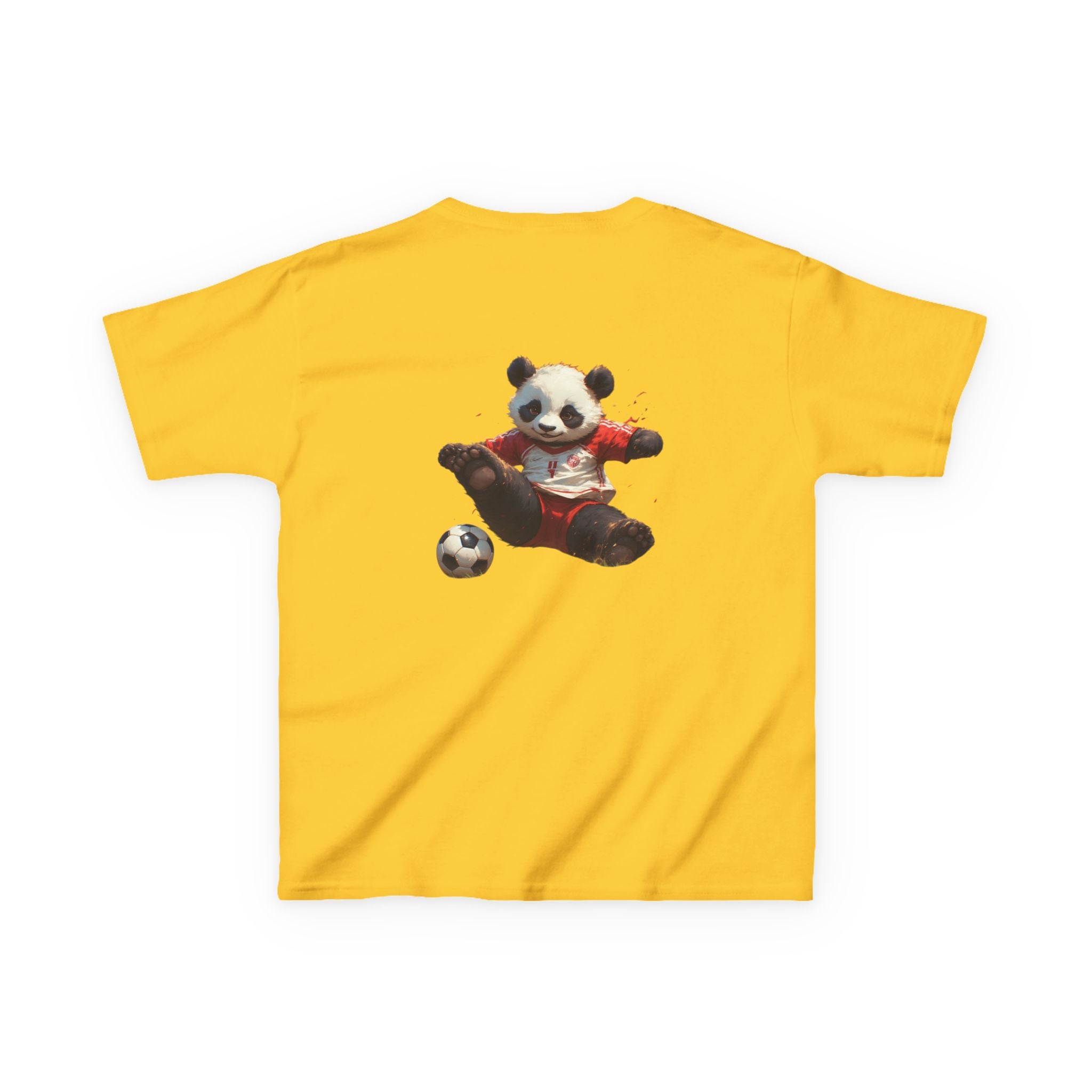 Kids Panda Soccer T‑Shirt — "Goon Panda Outfitters" Graphic Tee