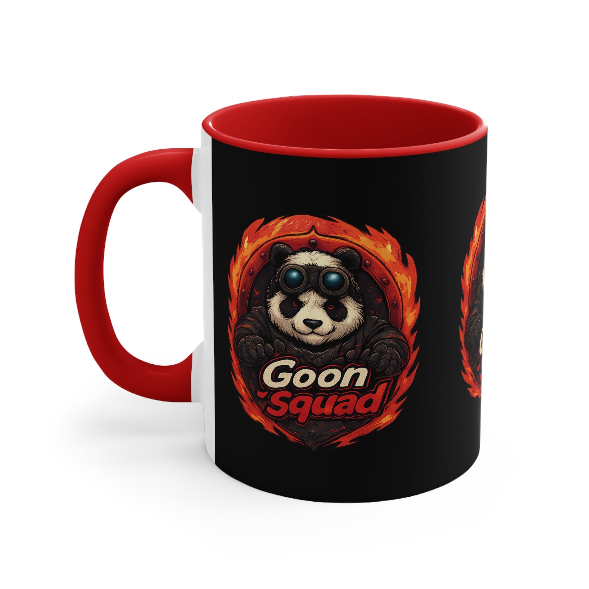 Colorful Panda Accent Mugs, 11oz