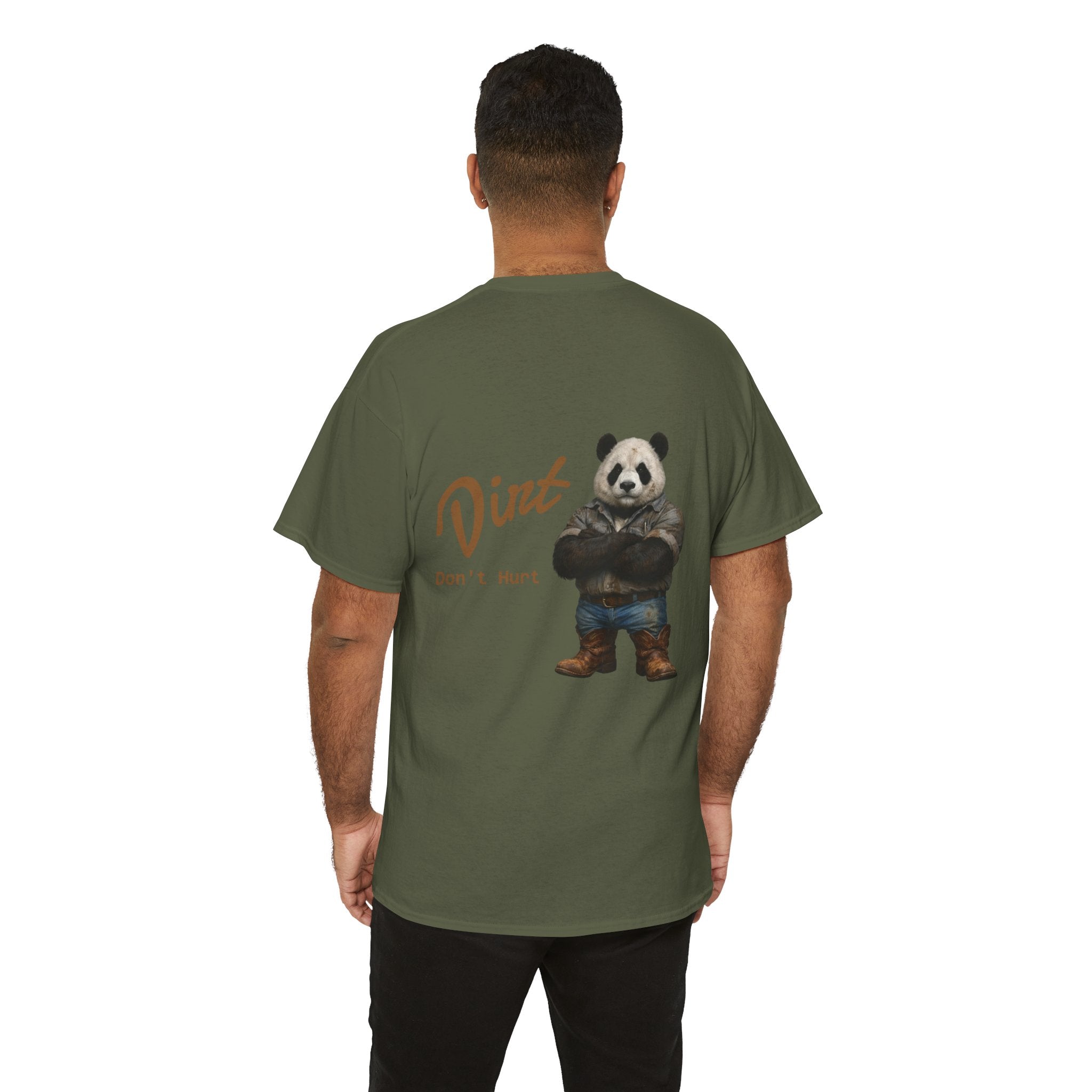 Panda Brawler Tee — Tough Panda Graphic T-Shirt