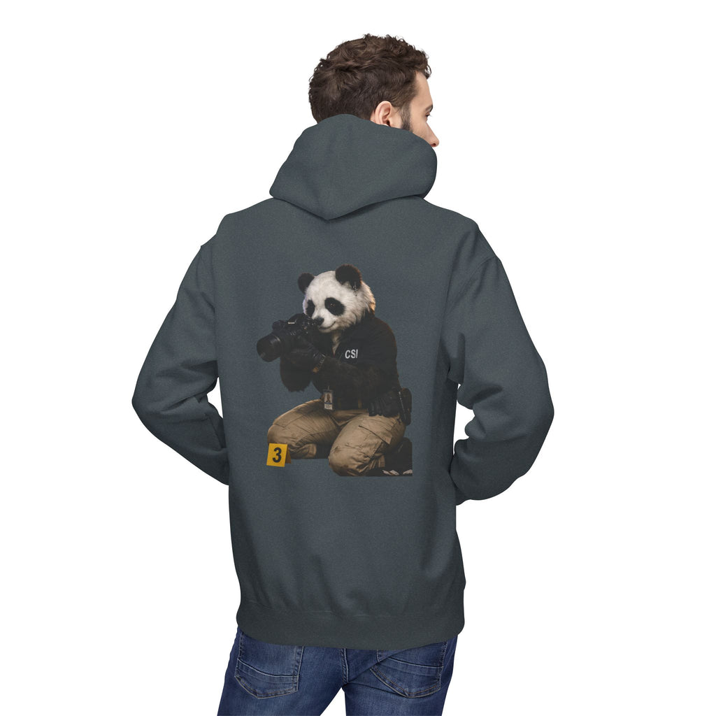 Panda CSI Hoodie — Cute Panda Graphic Pullover