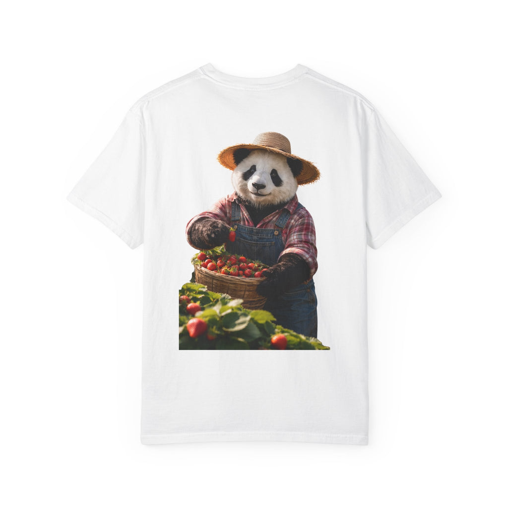 Panda Strawberry Farmer T-Shirt