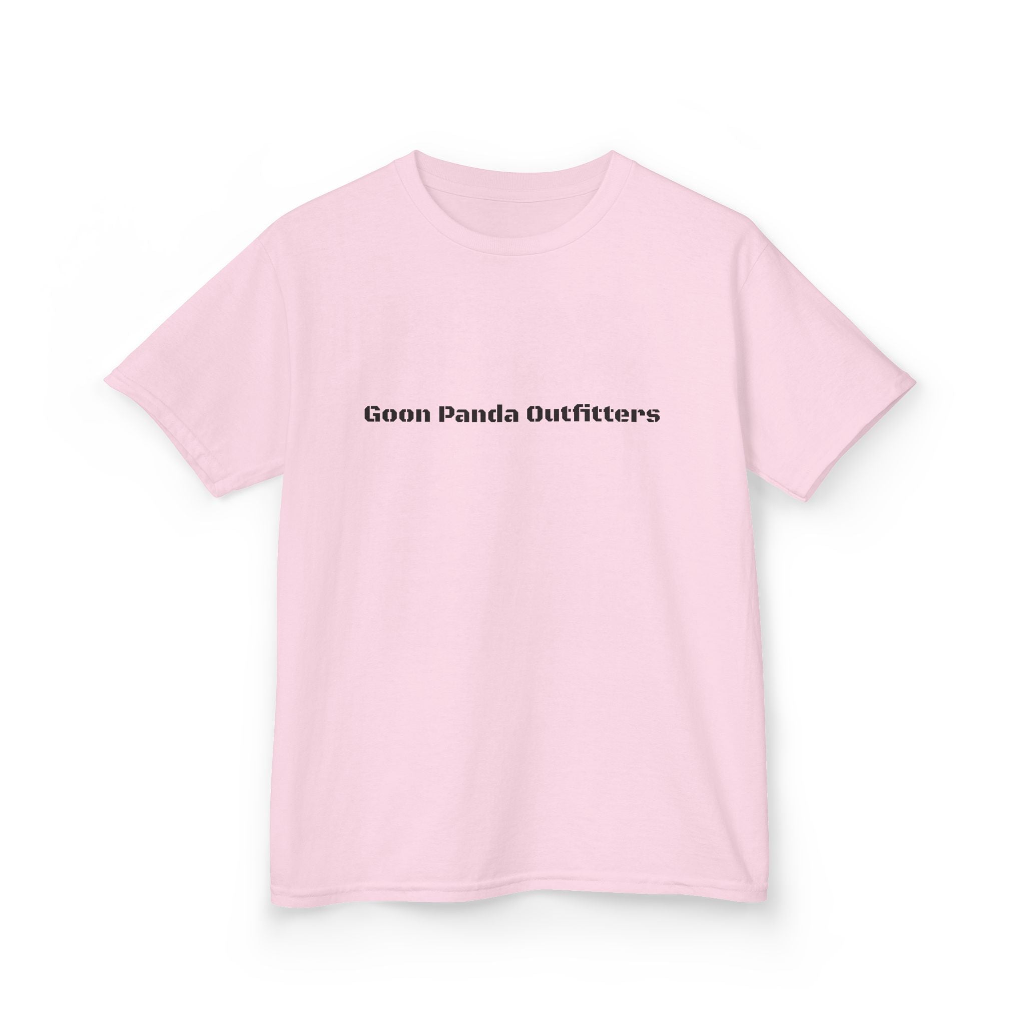 Kids Panda Soccer T‑Shirt — "Goon Panda Outfitters" Graphic Tee