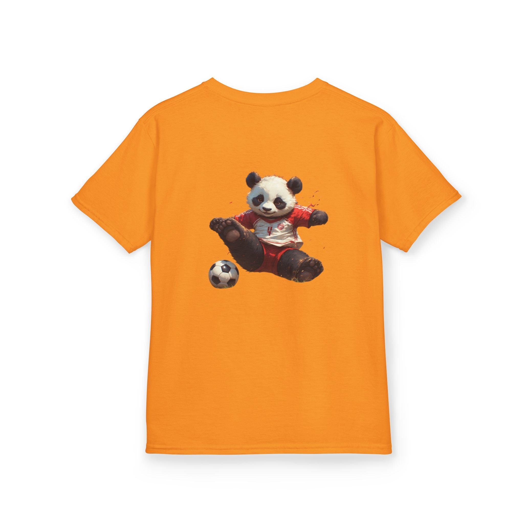 Kids Panda Soccer T‑Shirt — "Goon Panda Outfitters" Graphic Tee