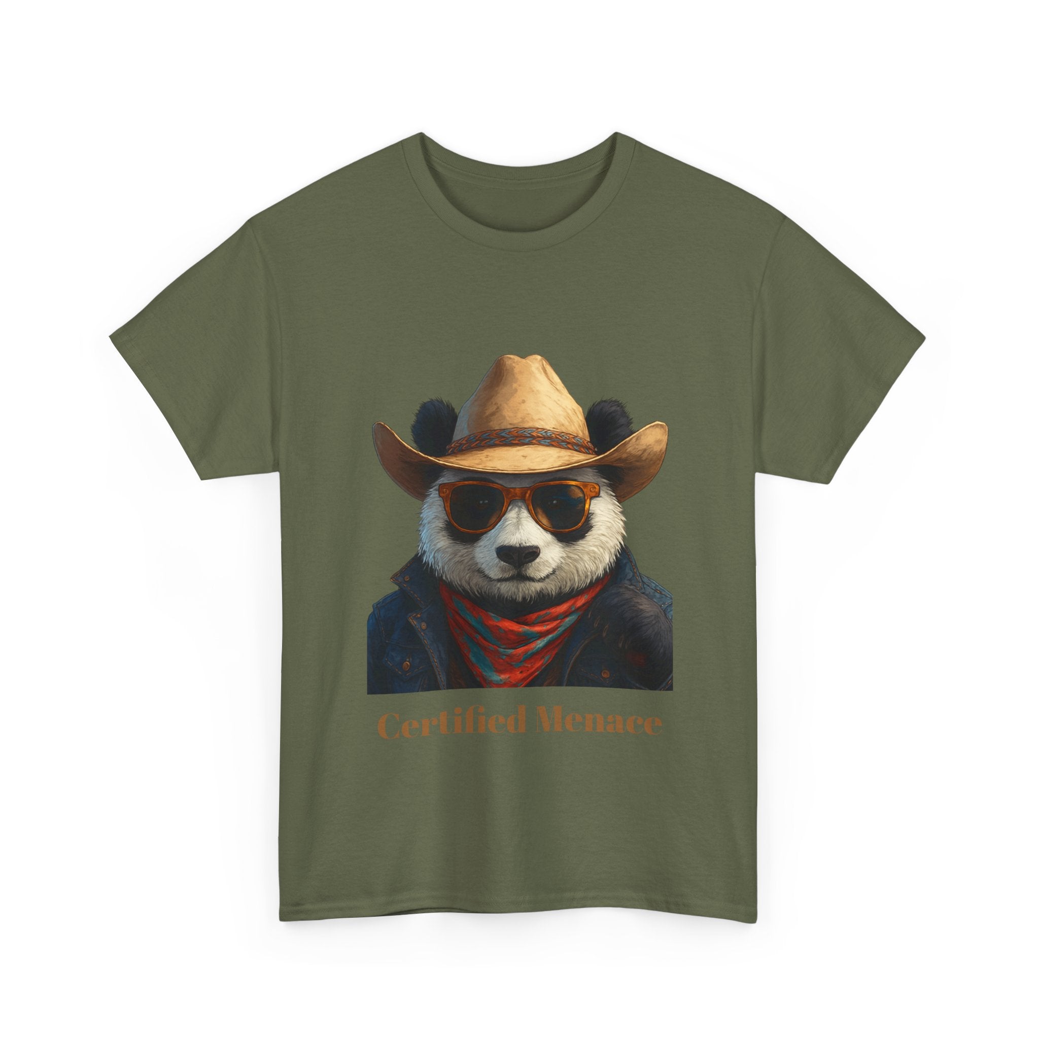 Certified Menace T-Shirt — 'Goon Panda Outfitters' Graphic Tee