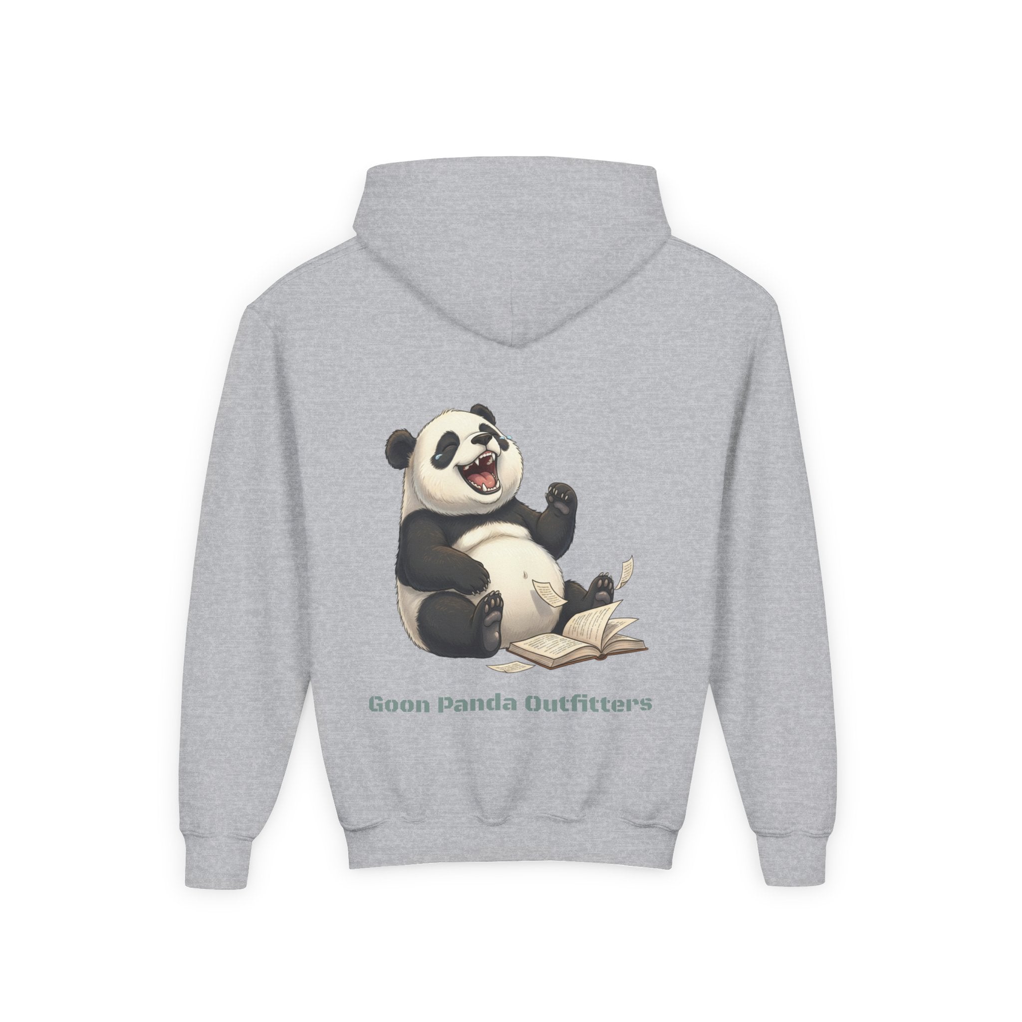 Panda Reading Youth Hoodie
