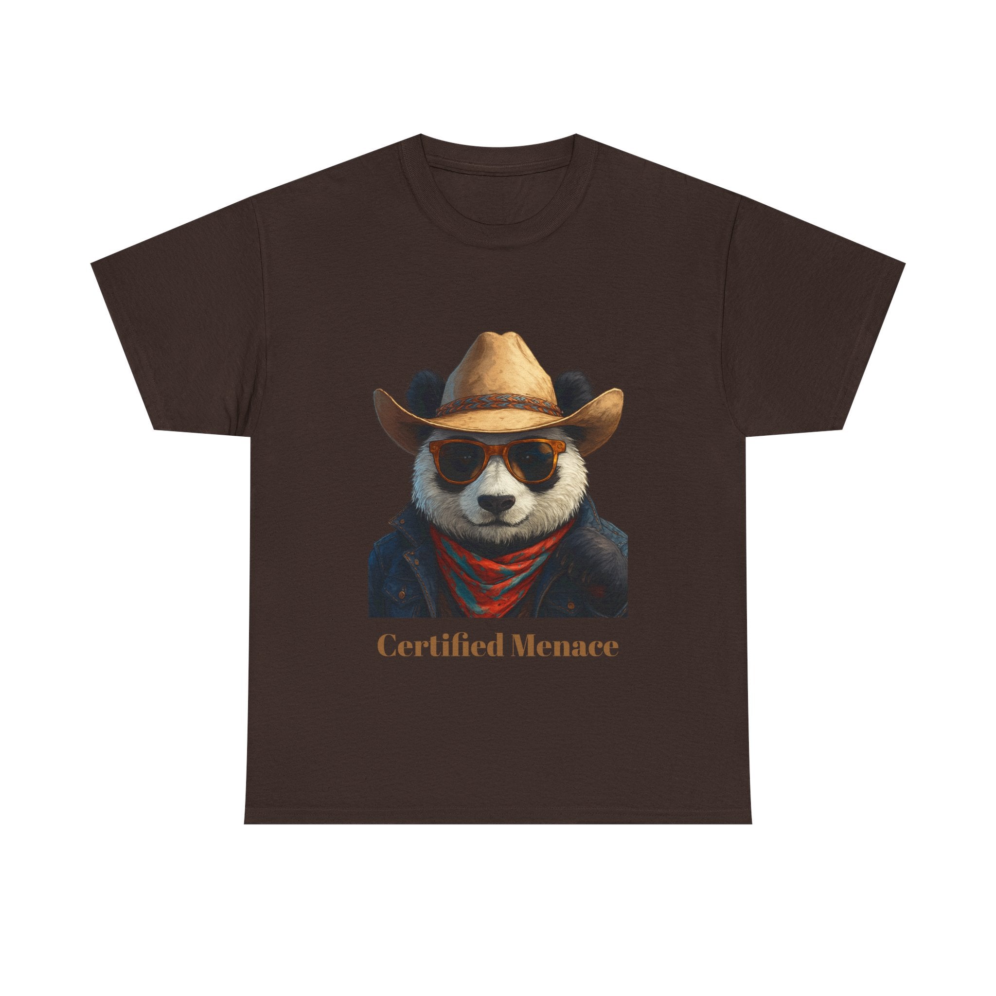 Certified Menace T-Shirt — 'Goon Panda Outfitters' Graphic Tee