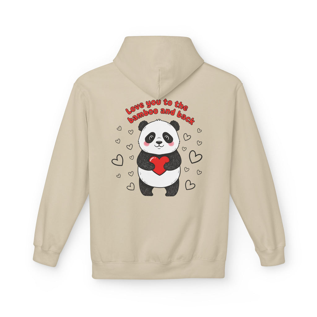 Valentine's Panda 'Love You to the Bamboo and Back' Hoodie