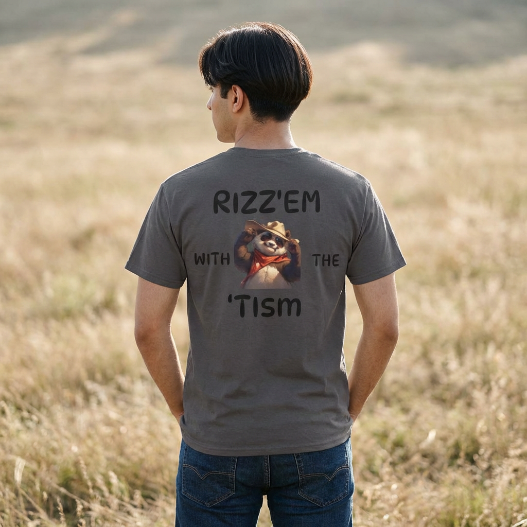 T-Shirt — “Rizz’em With the Tism” Graphic Tee