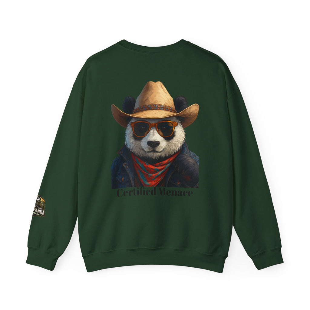 Certified Menace Panda Unisex Heavy Blend™ Crewneck Sweatshirt