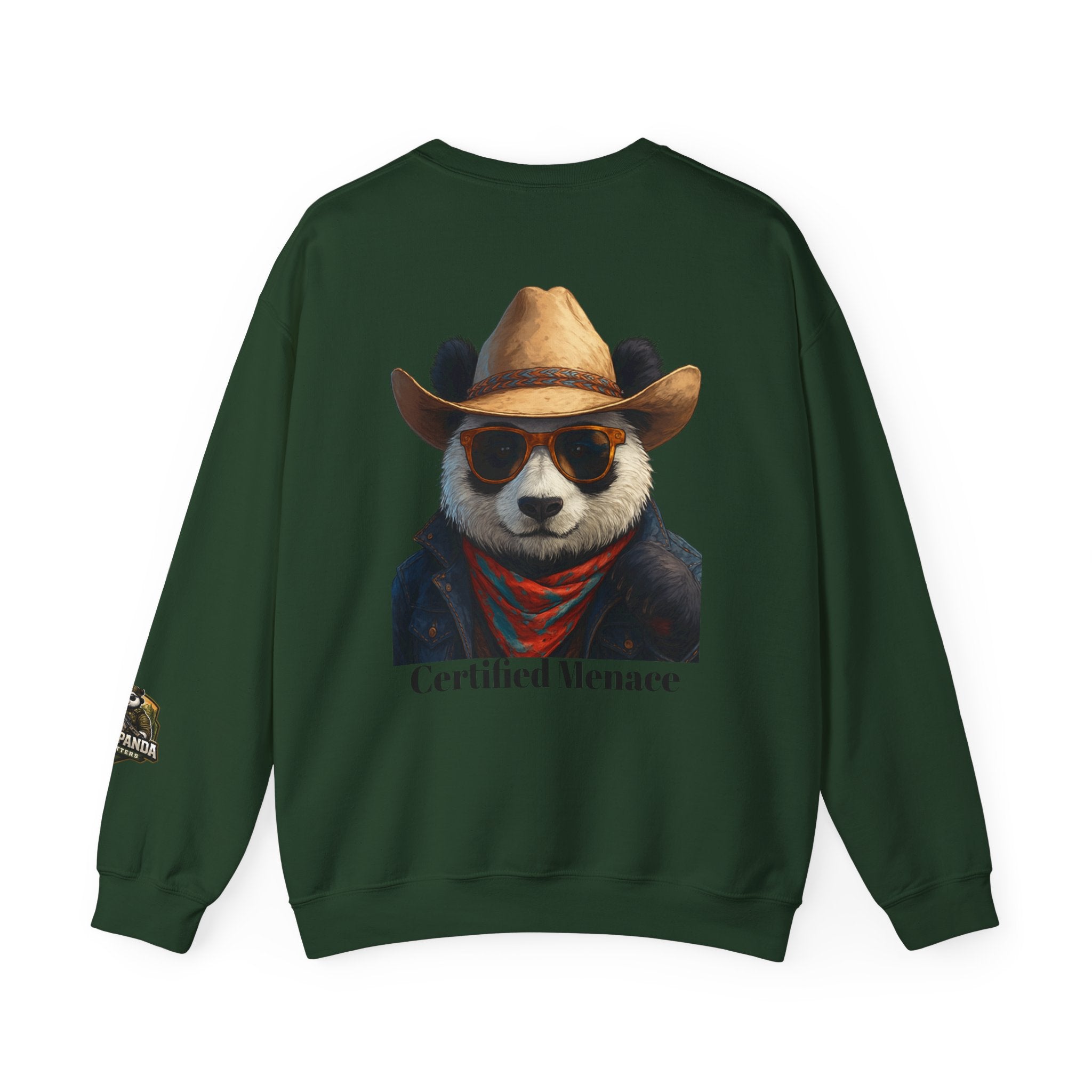 Certified Menace Panda Unisex Heavy Blend™ Crewneck Sweatshirt