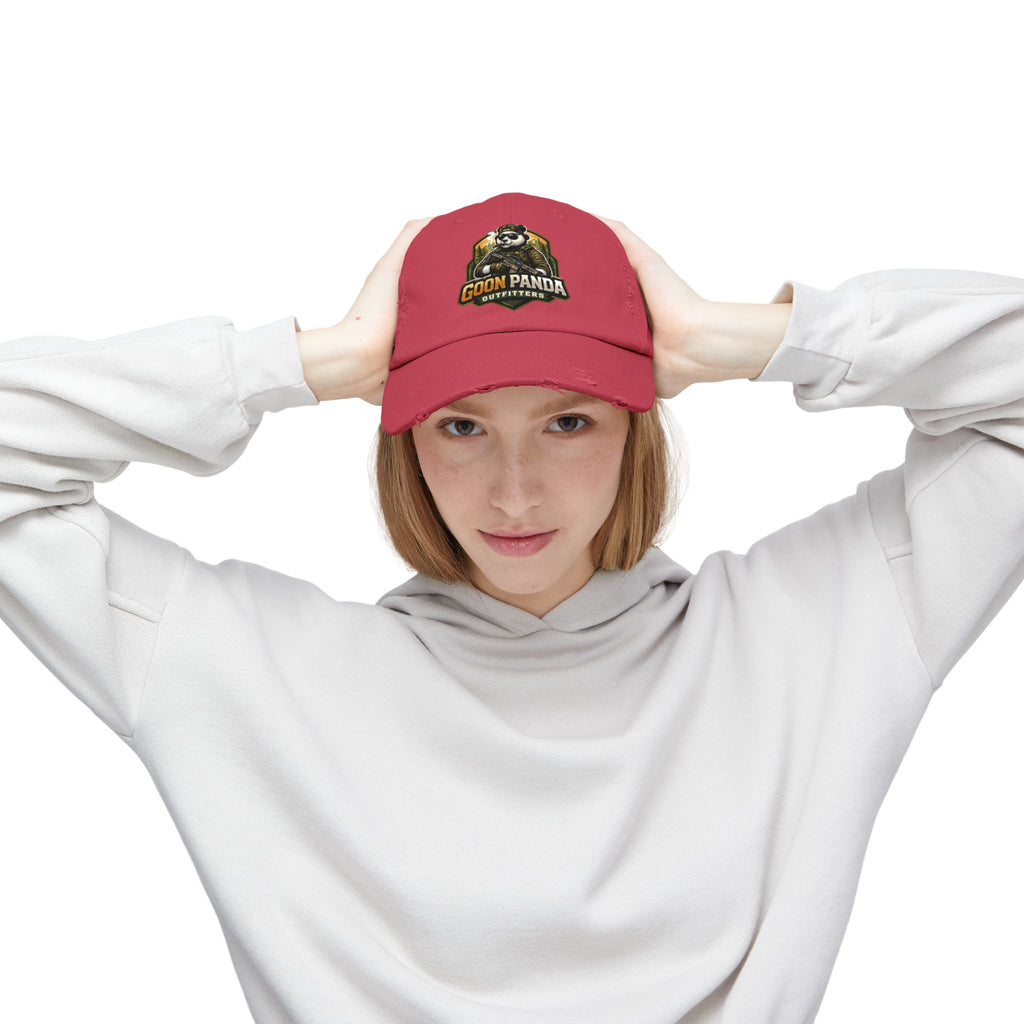 Goon Panda Outfitters Distressed Baseball Cap