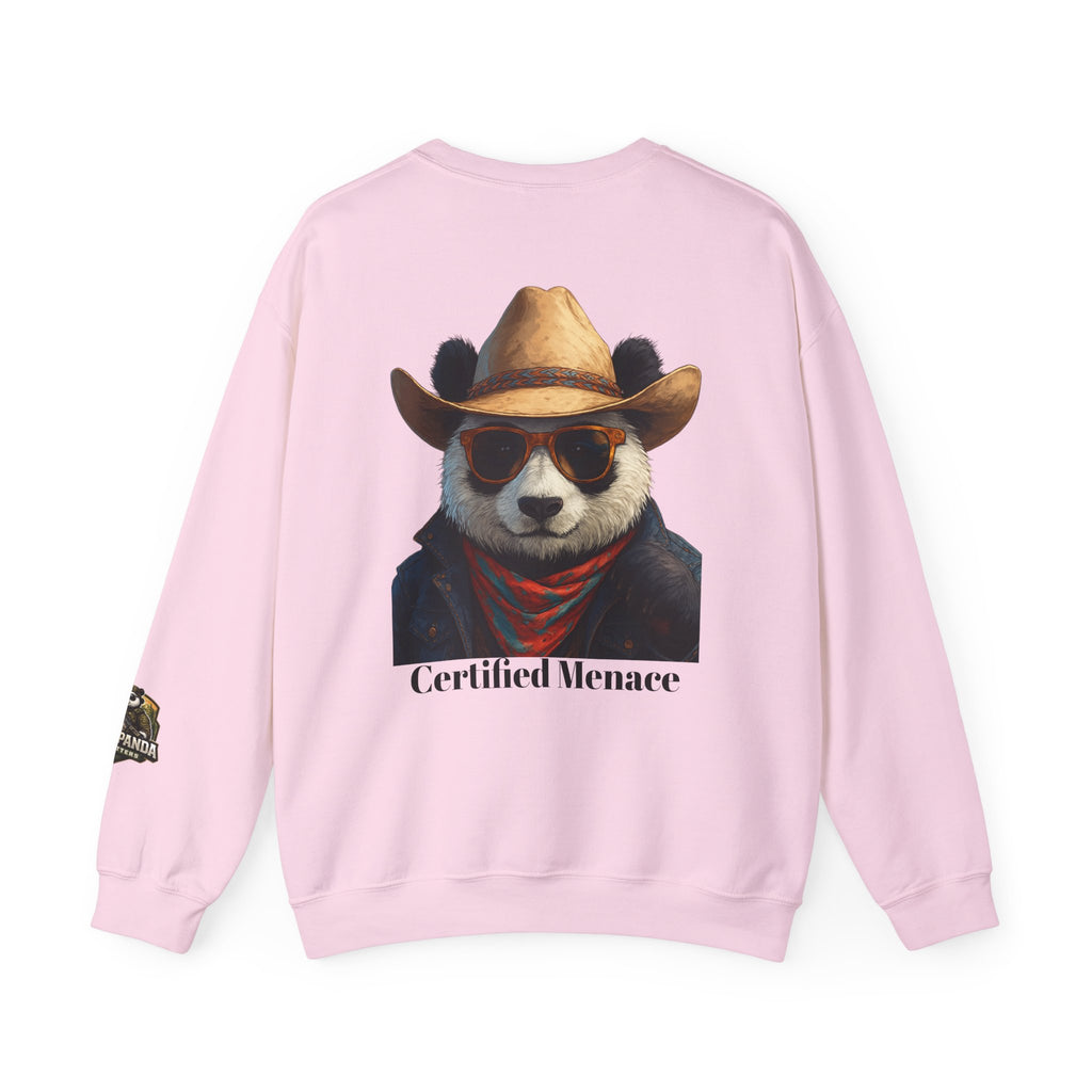 Certified Menace Panda Unisex Heavy Blend™ Crewneck Sweatshirt