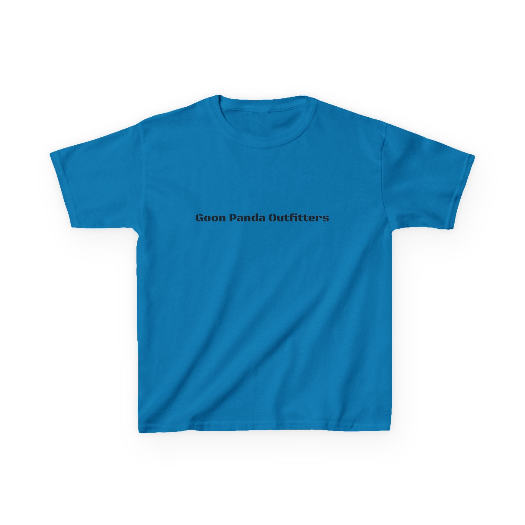 Kids Panda Soccer T‑Shirt — "Goon Panda Outfitters" Graphic Tee