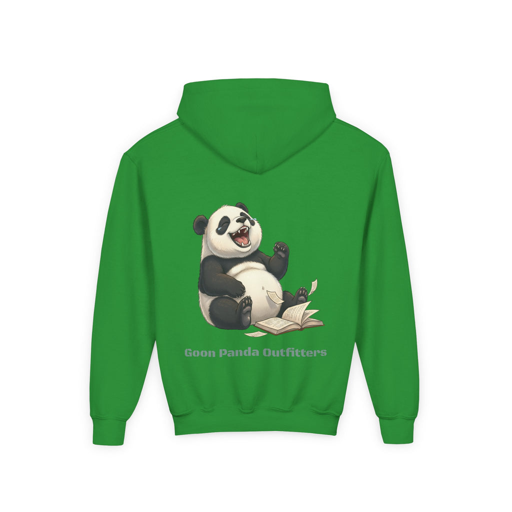 Panda Reading Youth Hoodie
