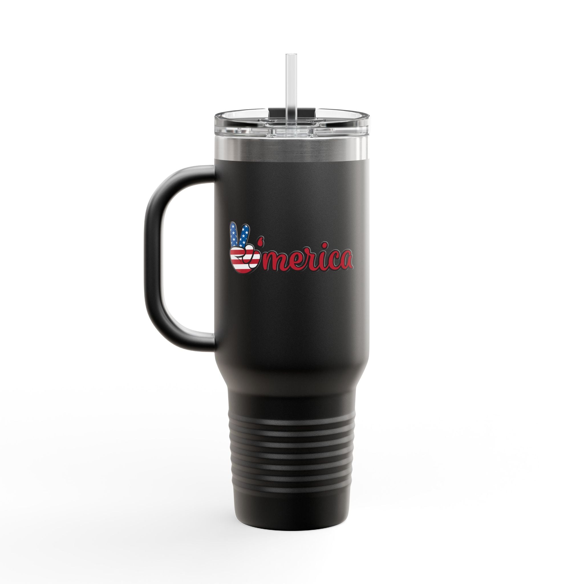 40oz Insulated Travel Mug - Goon Panda Outfitters Logo Stainless Tumbler