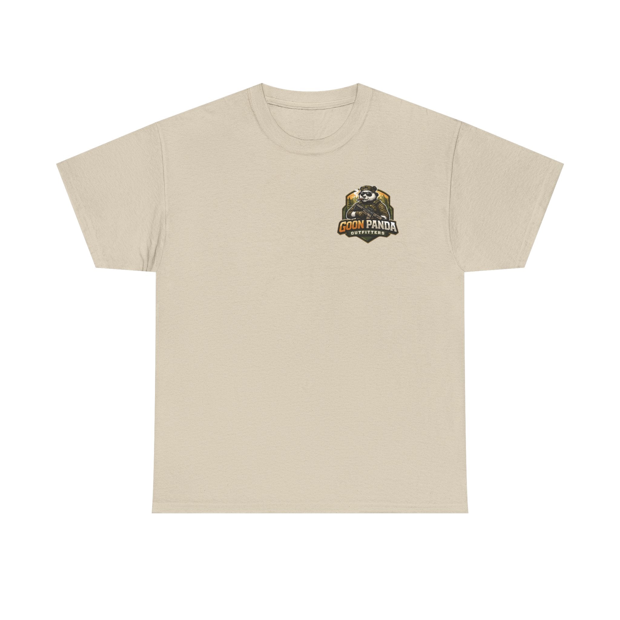 Panda Biker T-Shirt — Retro Motorcycle Riding Panda Graphic Tee