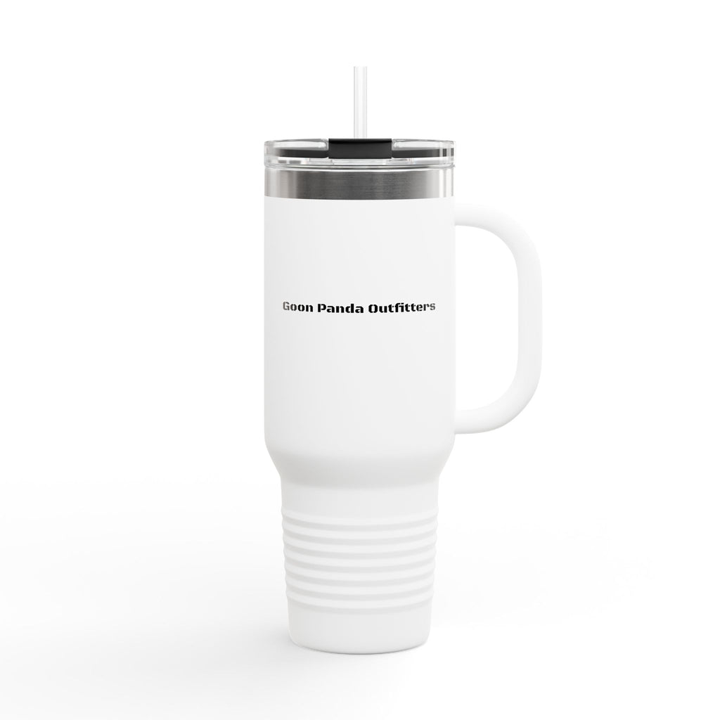40oz Insulated Travel Mug - Goon Panda Outfitters Logo Stainless Tumbler