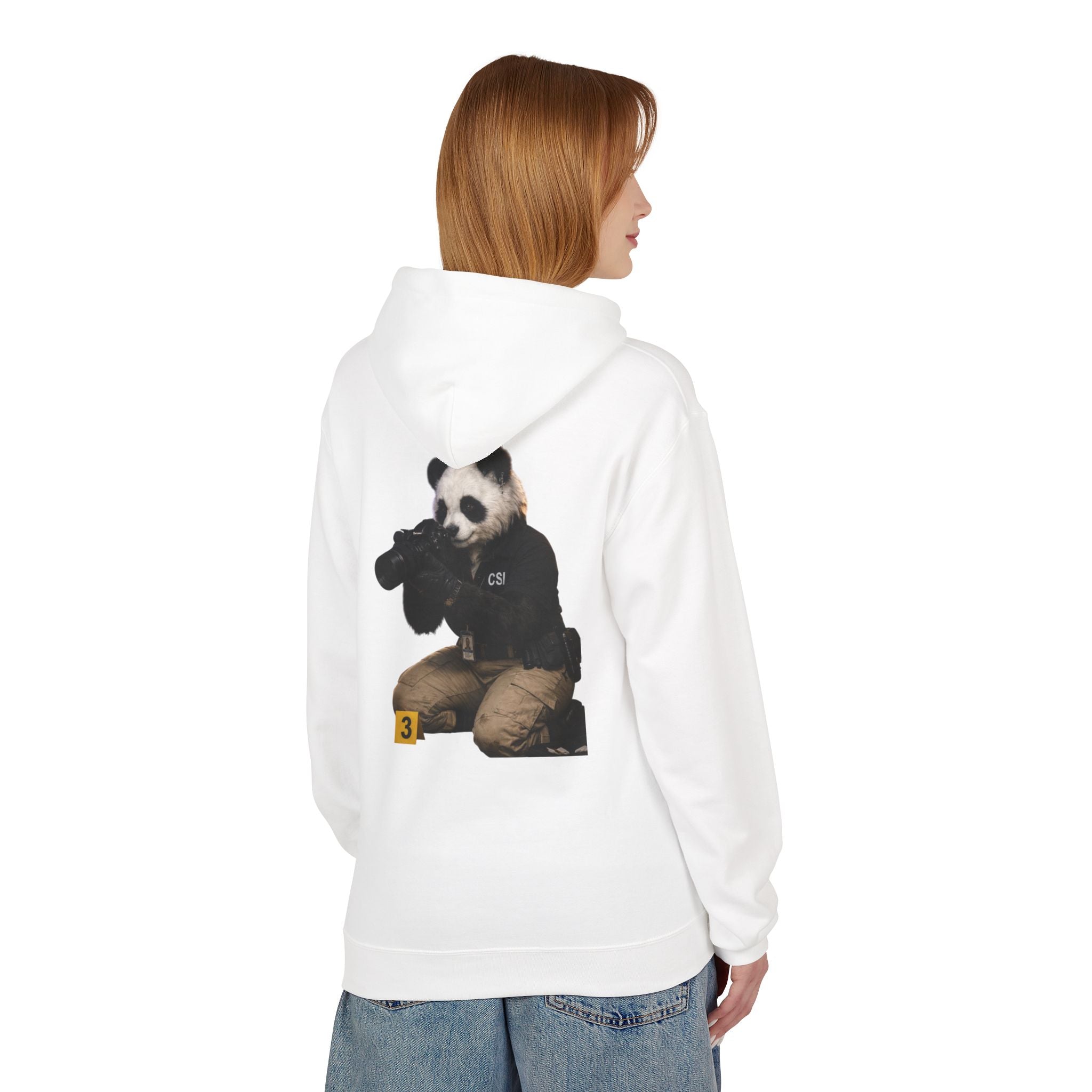 Panda CSI Hoodie — Cute Panda Graphic Pullover