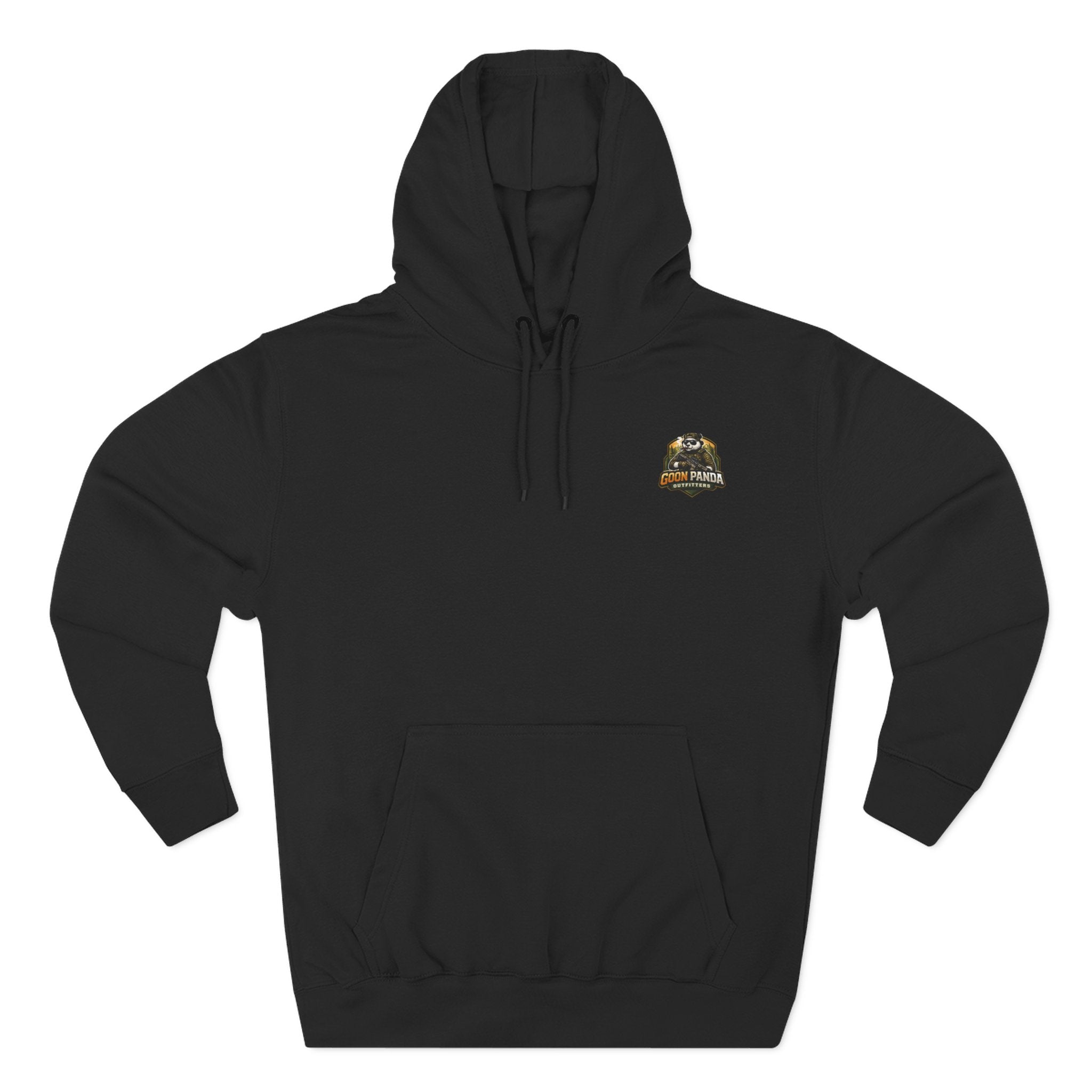 Drunk-ish Panda Hoodie — Funny Beer Lumberjack Animal Graphic Fleece Hoodie