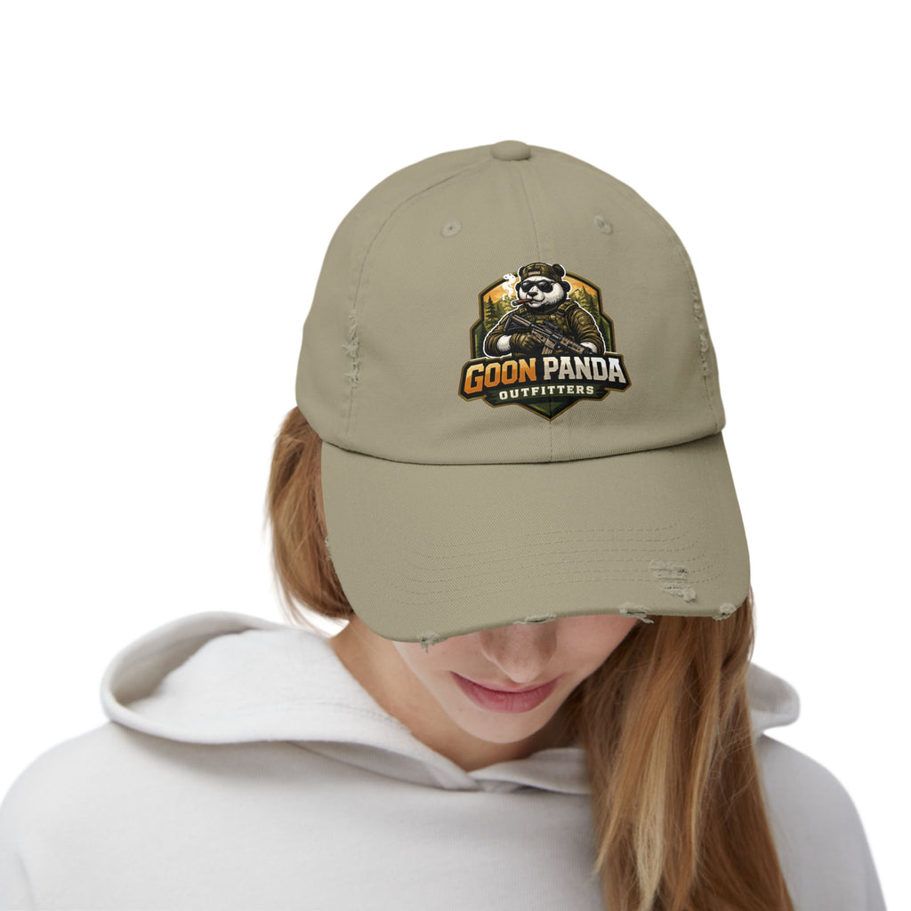 Goon Panda Outfitters Distressed Baseball Cap
