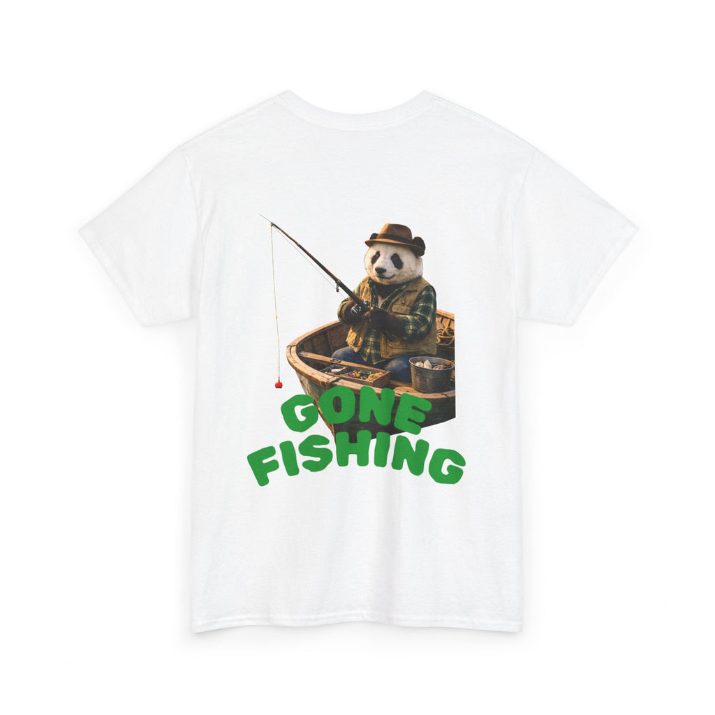 Gone Fishing Panda T-Shirt