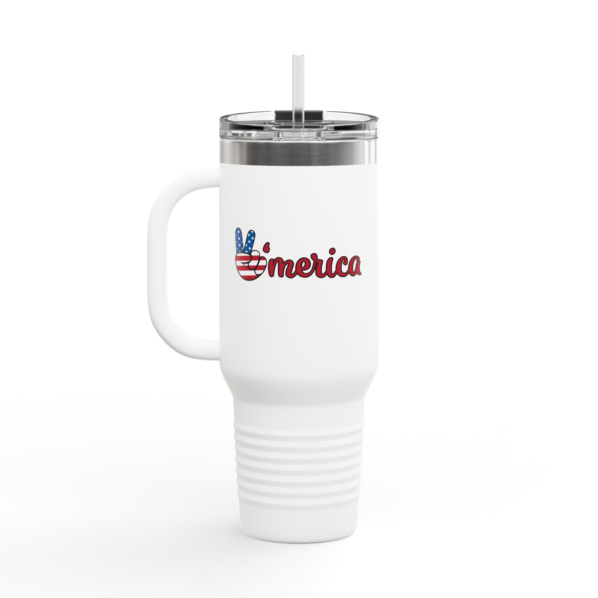40oz Insulated Travel Mug - Goon Panda Outfitters Logo Stainless Tumbler