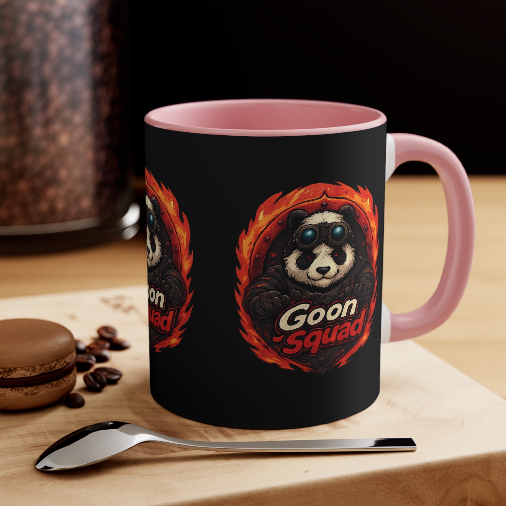 Colorful Panda Accent Mugs, 11oz