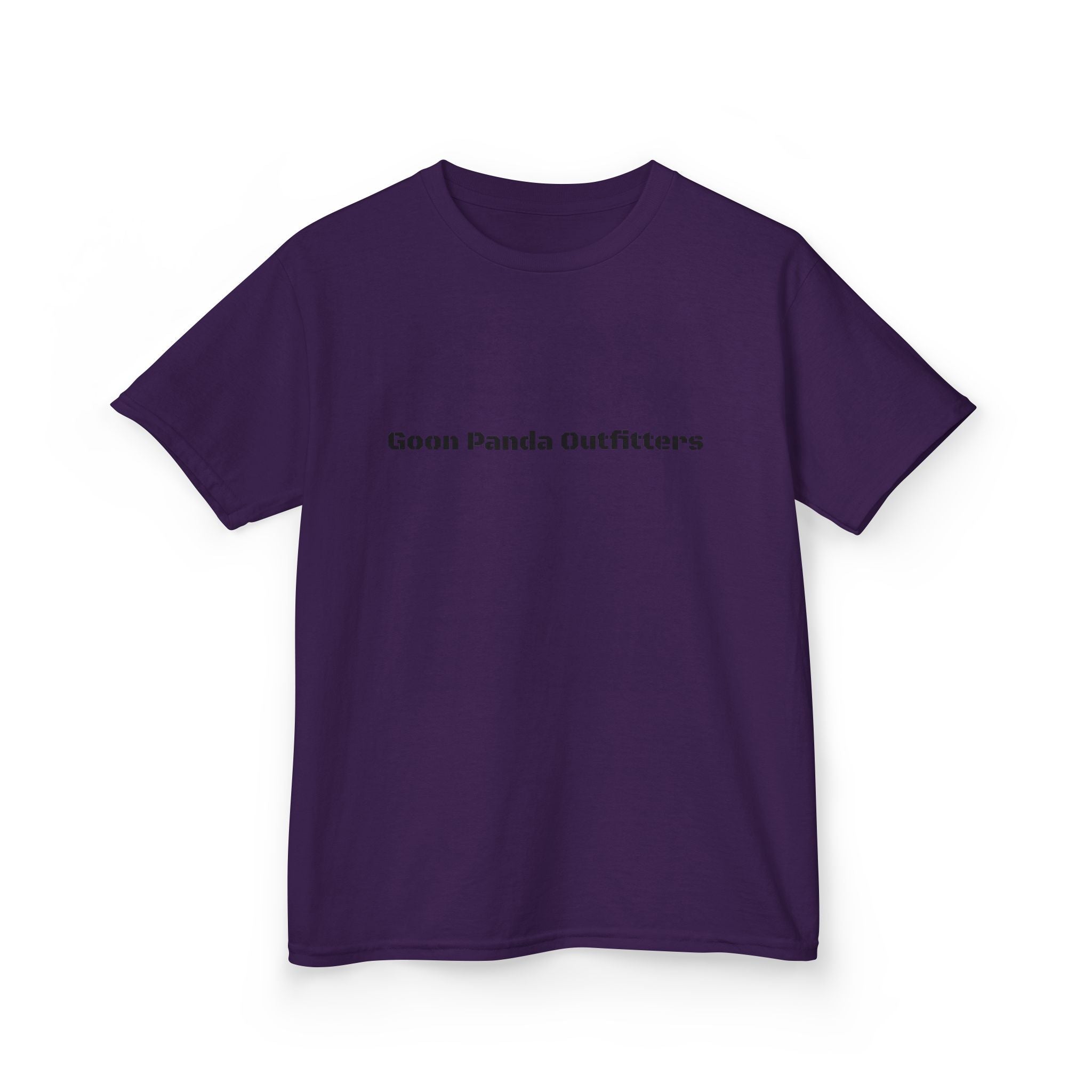 Kids Panda Soccer T‑Shirt — "Goon Panda Outfitters" Graphic Tee