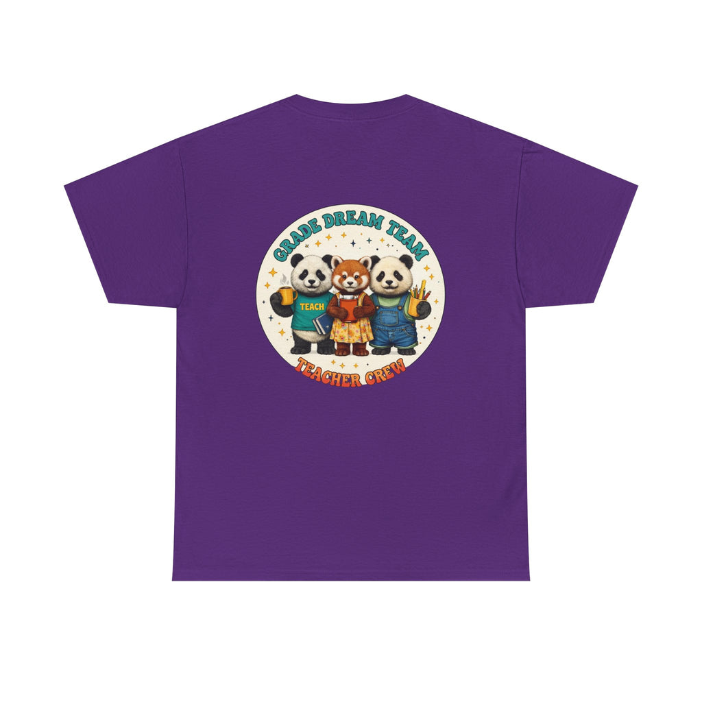 Panda Teacher Dream Team Tee