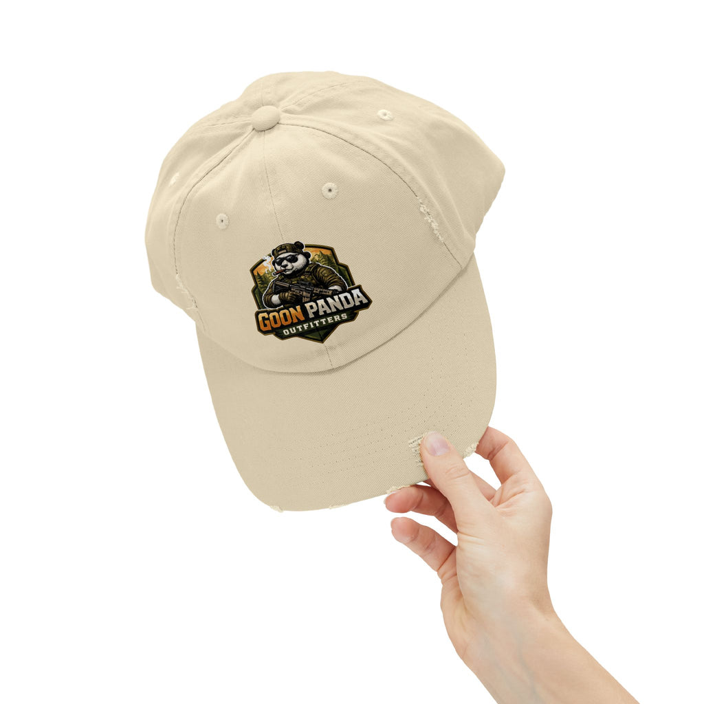 Goon Panda Outfitters Distressed Baseball Cap