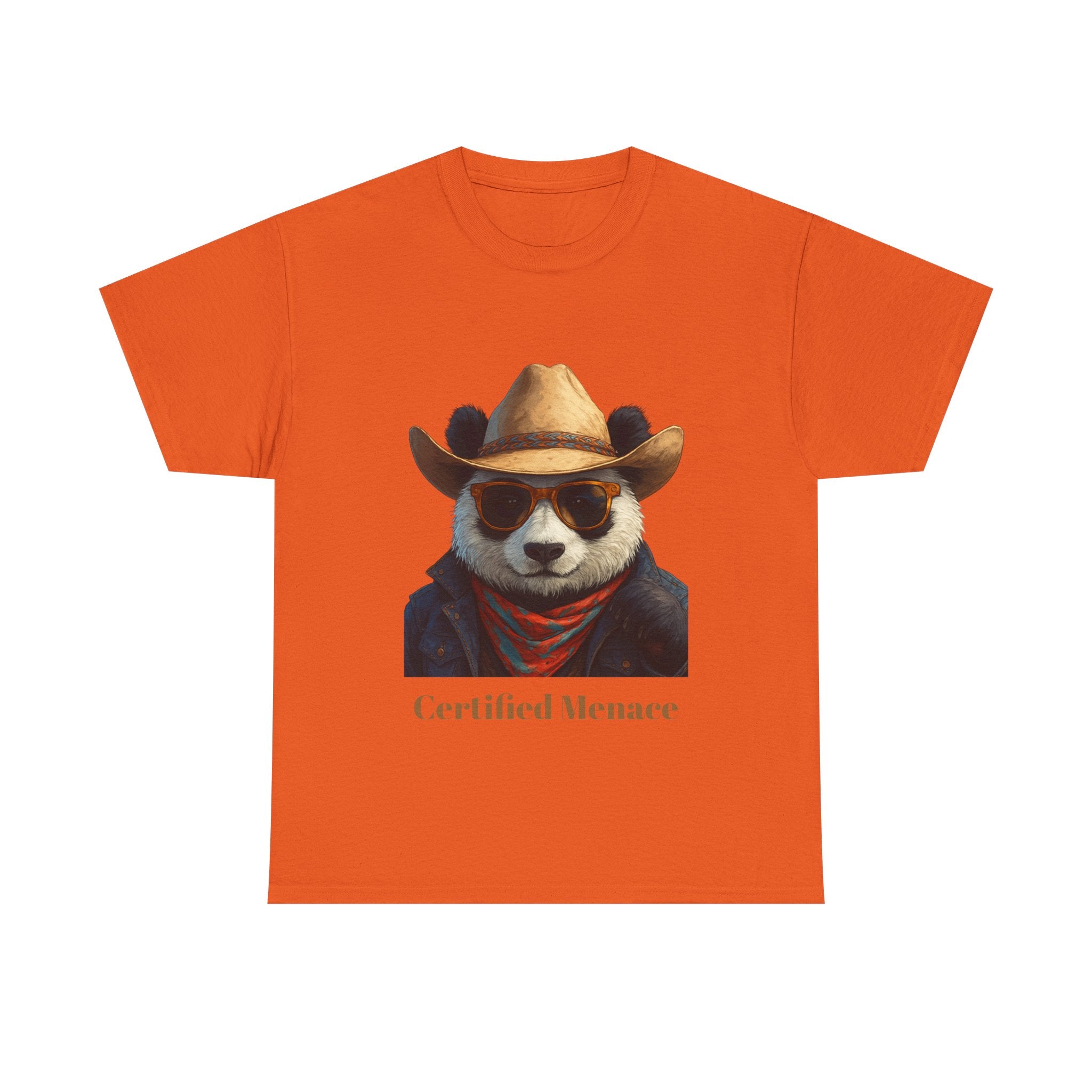 Certified Menace T-Shirt — 'Goon Panda Outfitters' Graphic Tee
