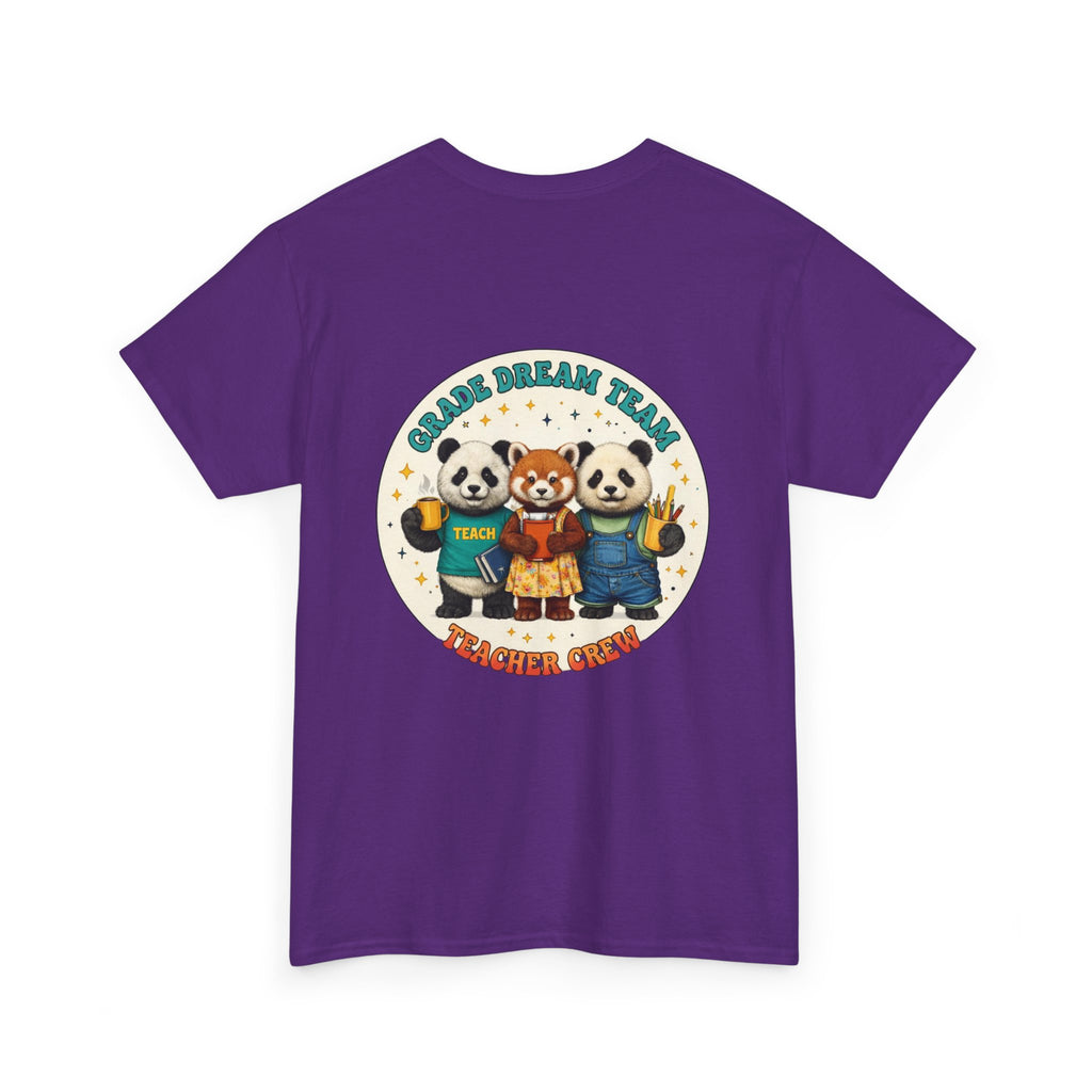 Panda Teacher Dream Team Tee