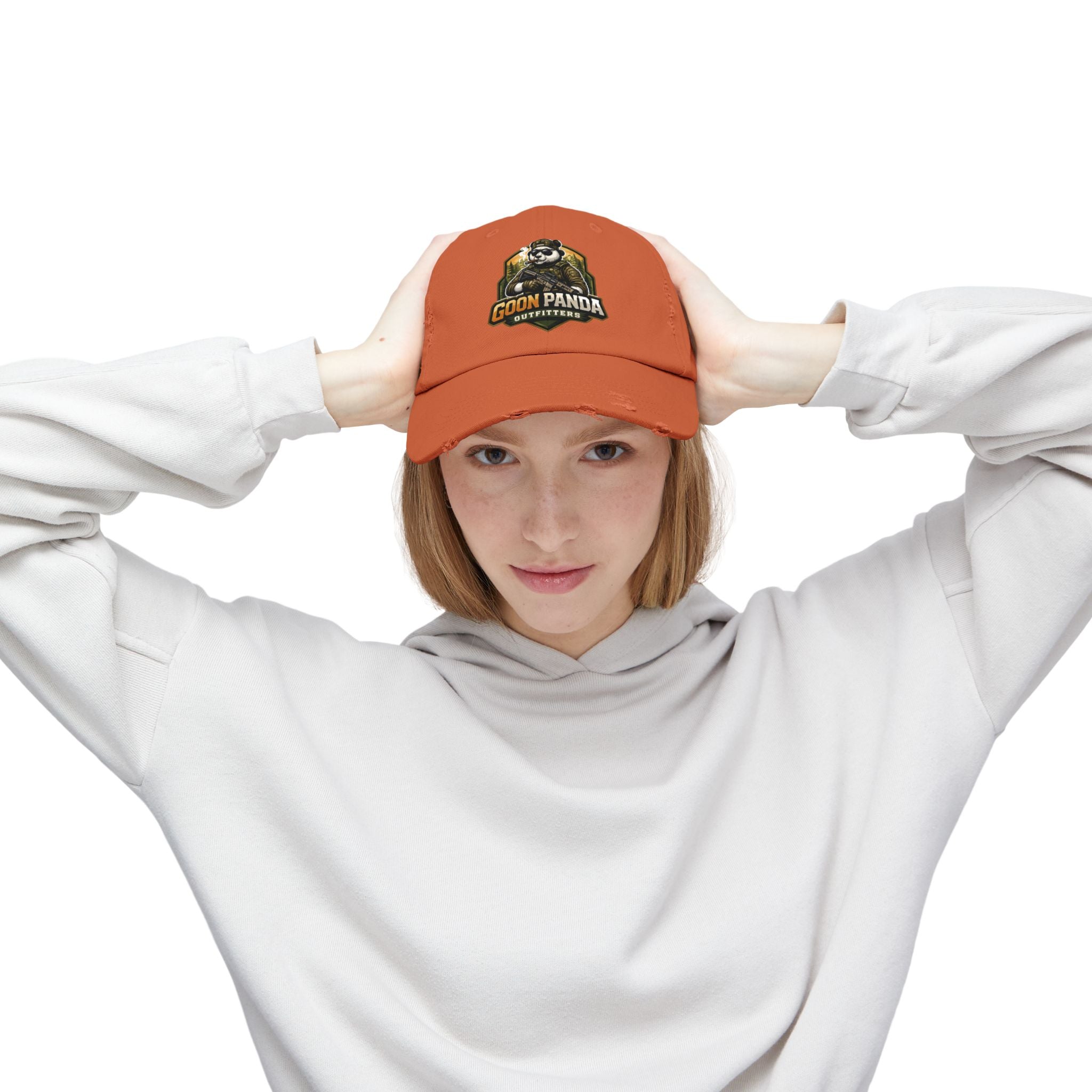 Goon Panda Outfitters Distressed Baseball Cap