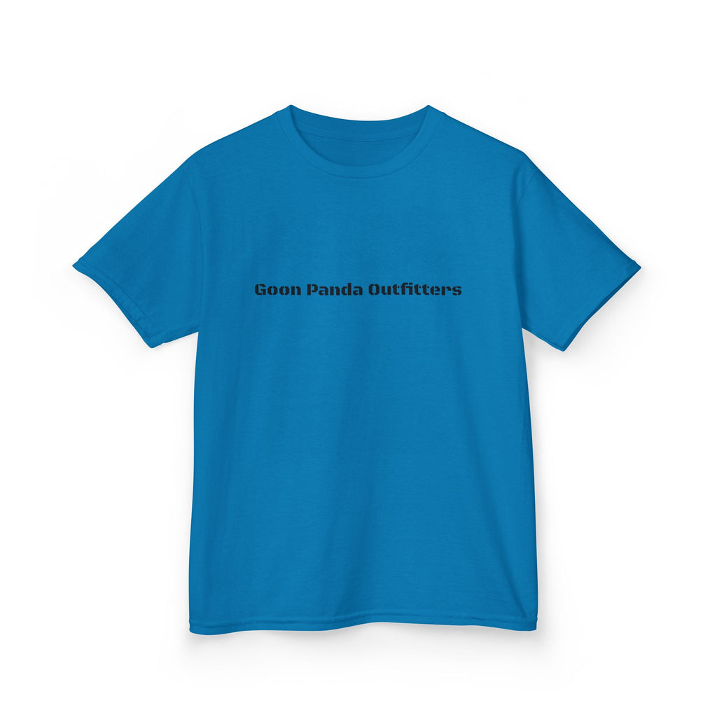 Kids Panda Soccer T‑Shirt — "Goon Panda Outfitters" Graphic Tee