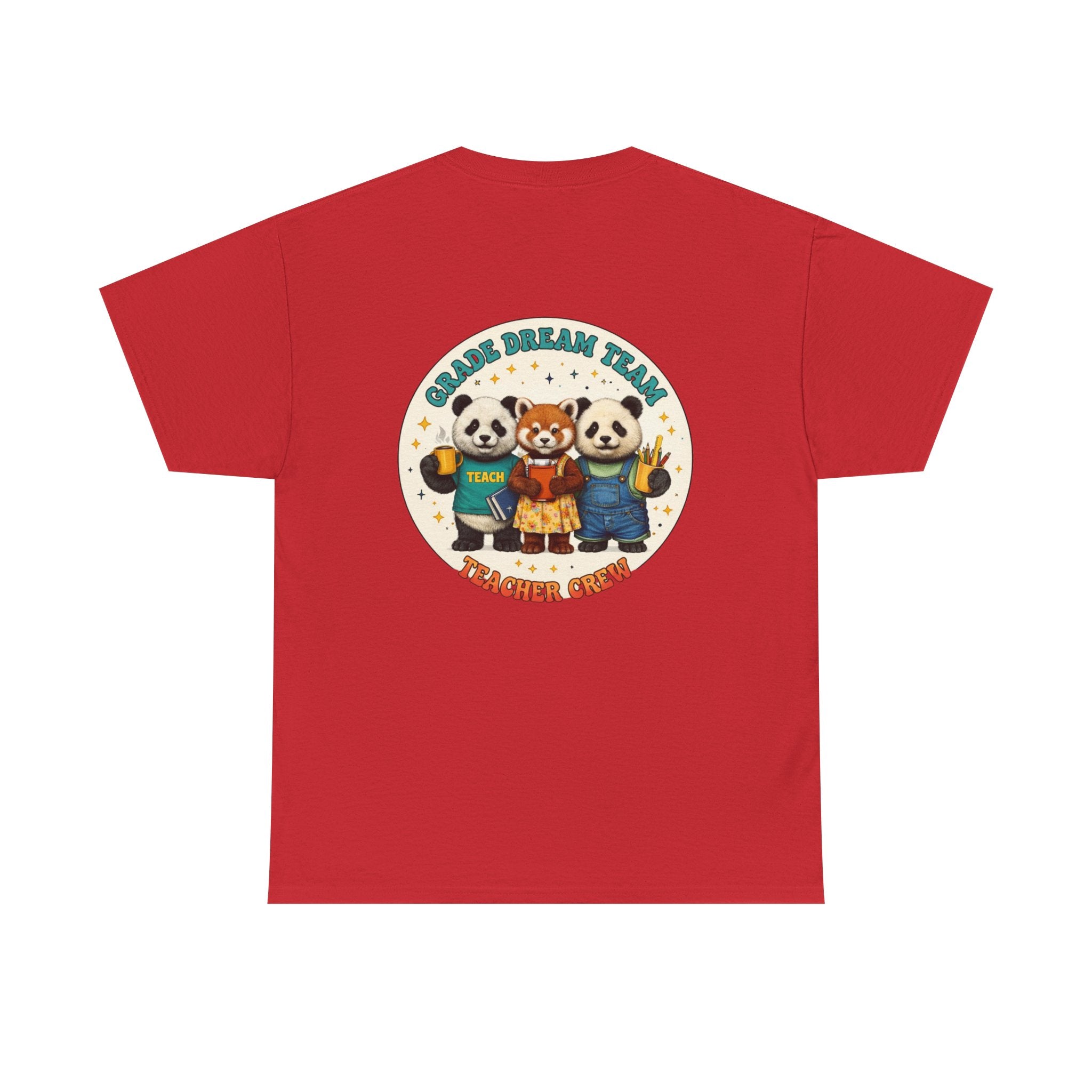 Panda Teacher Dream Team Tee