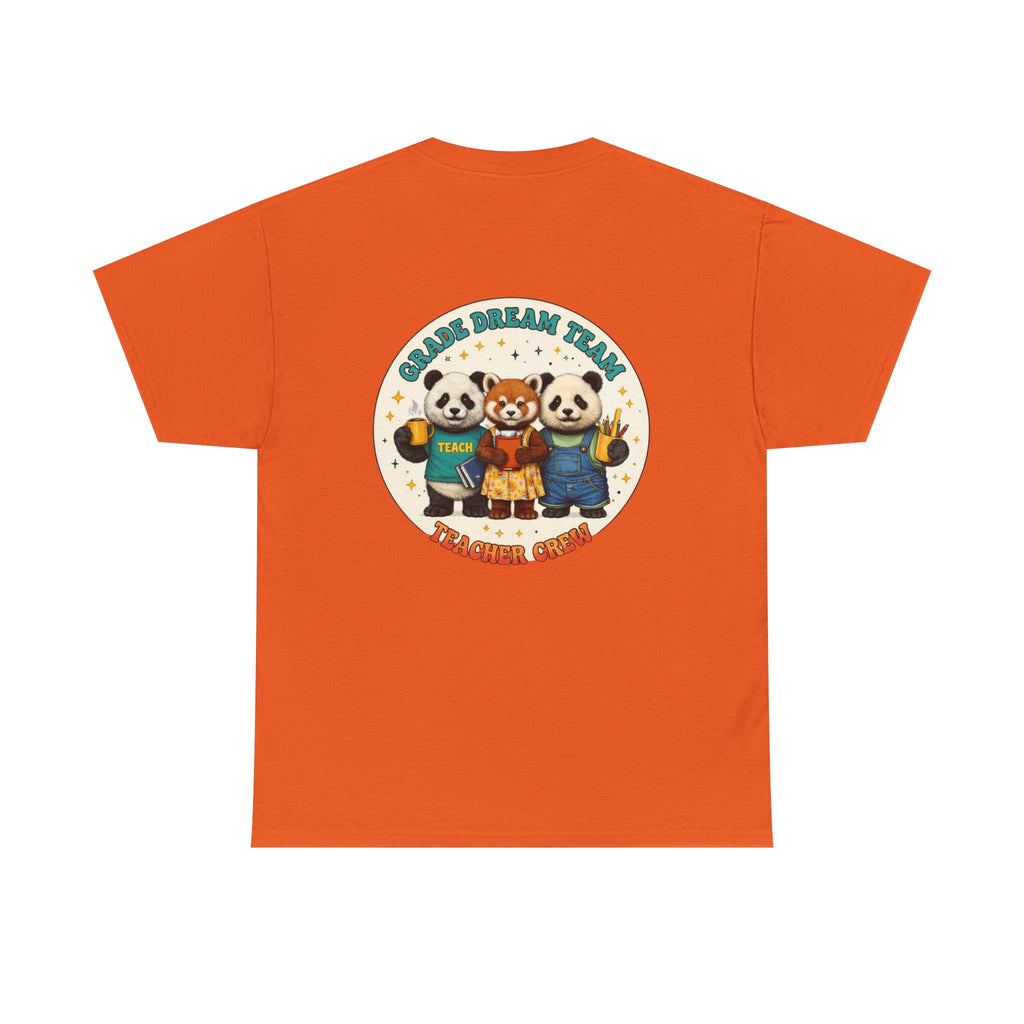 Panda Teacher Dream Team Tee