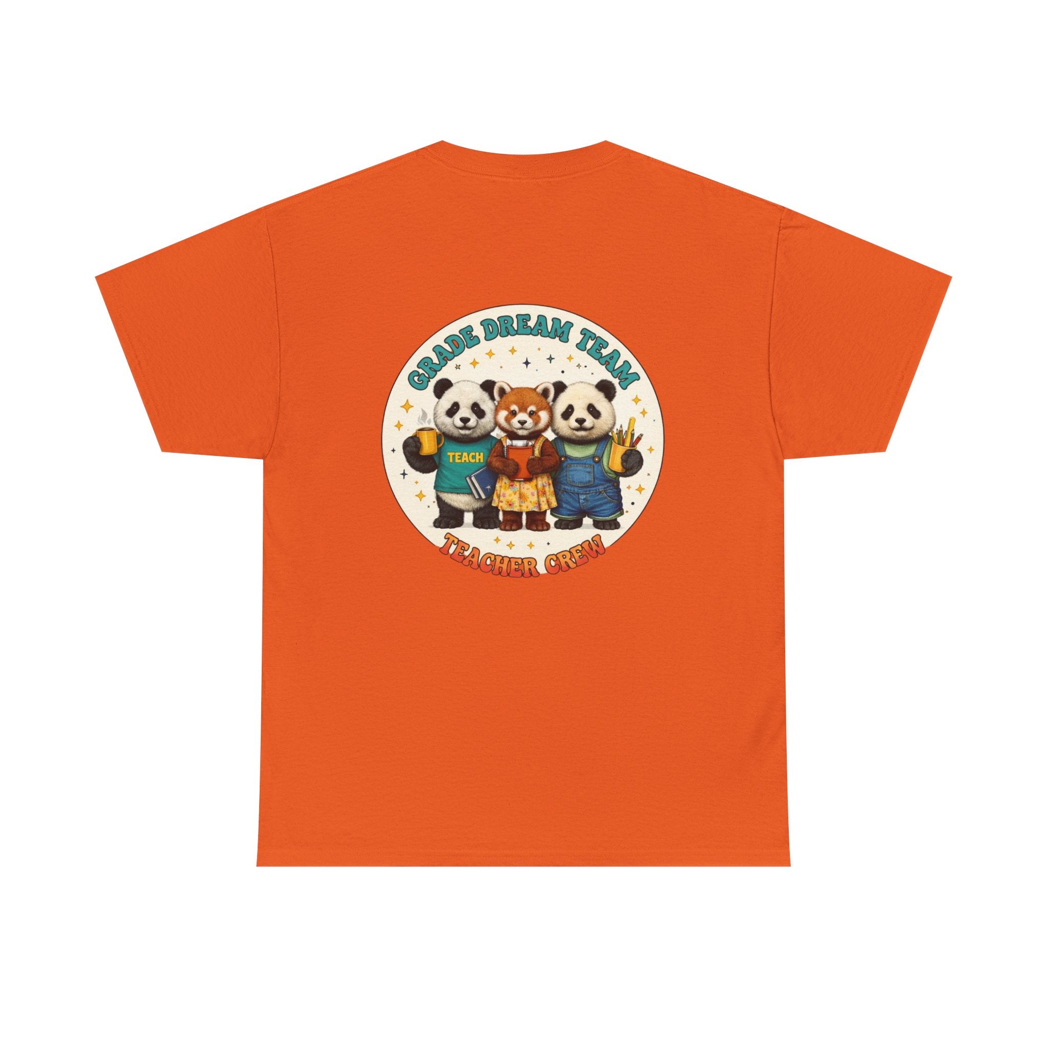 Panda Teacher Dream Team Tee